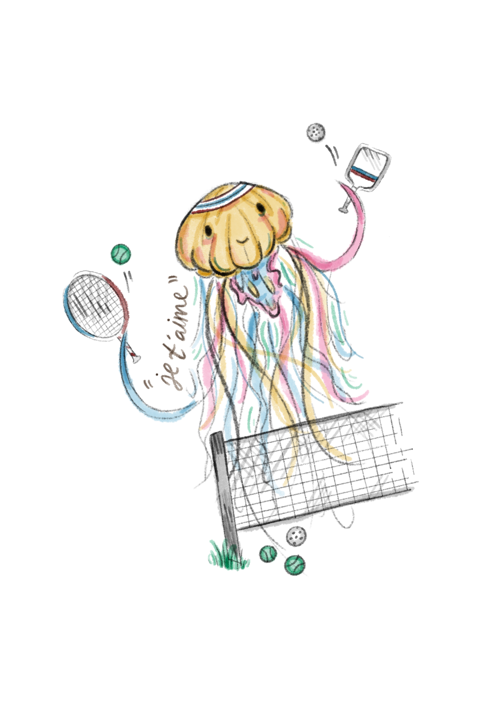 Pickleball / Tennis Jellyfish