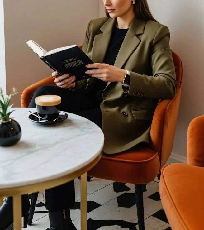 woman receiving private brand strategy