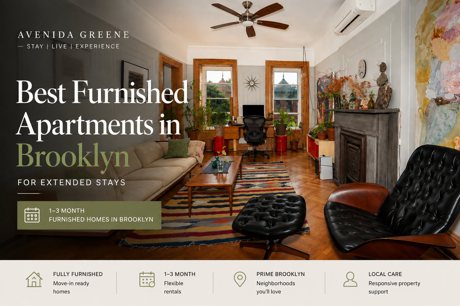 Best Furnished Apartments in Brooklyn for Extended Stays