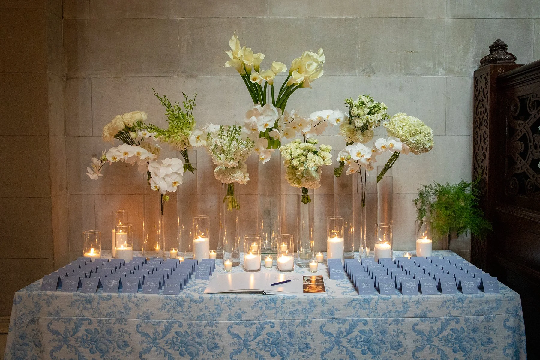 Escort Card Table | Hempstead House