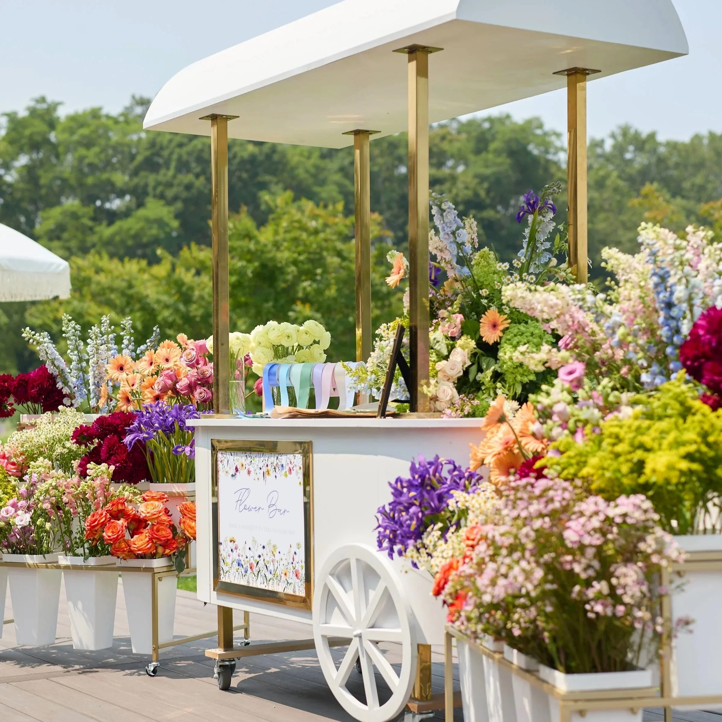 Karyn Michael Events Wildflower Bar | Meadowlark North Fork