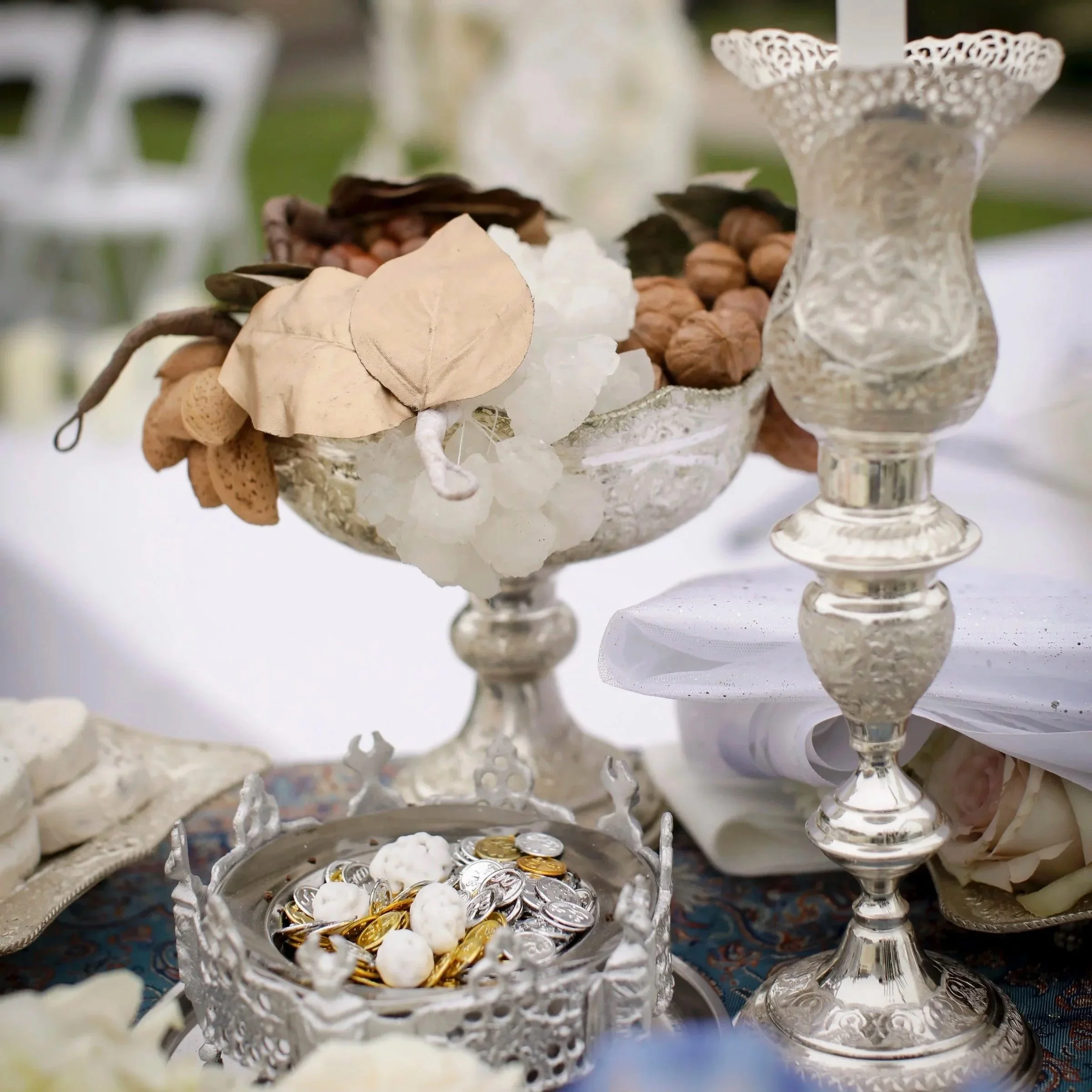 A Persian wedding ceremony “Sofreh Aghd” (سفره عقد) | Karyn Micael Events
