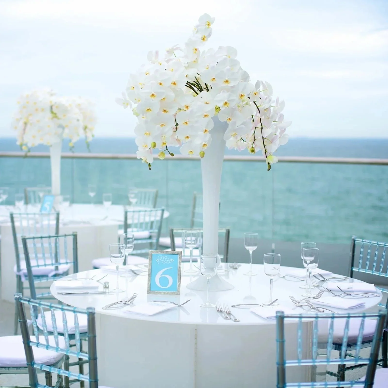 Oceanfront celebration at the Allegria, Long Beach, New York.