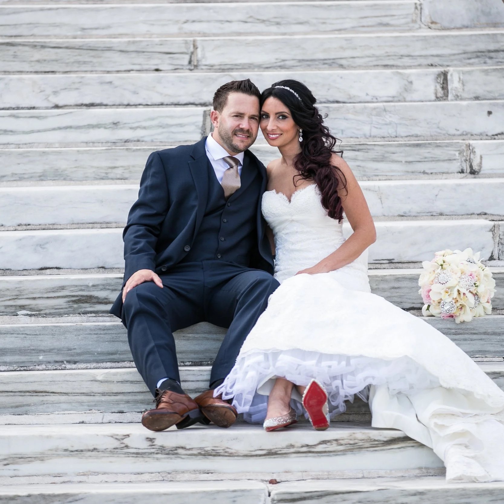 Bride and Groom Portrait, Bourne Mansion