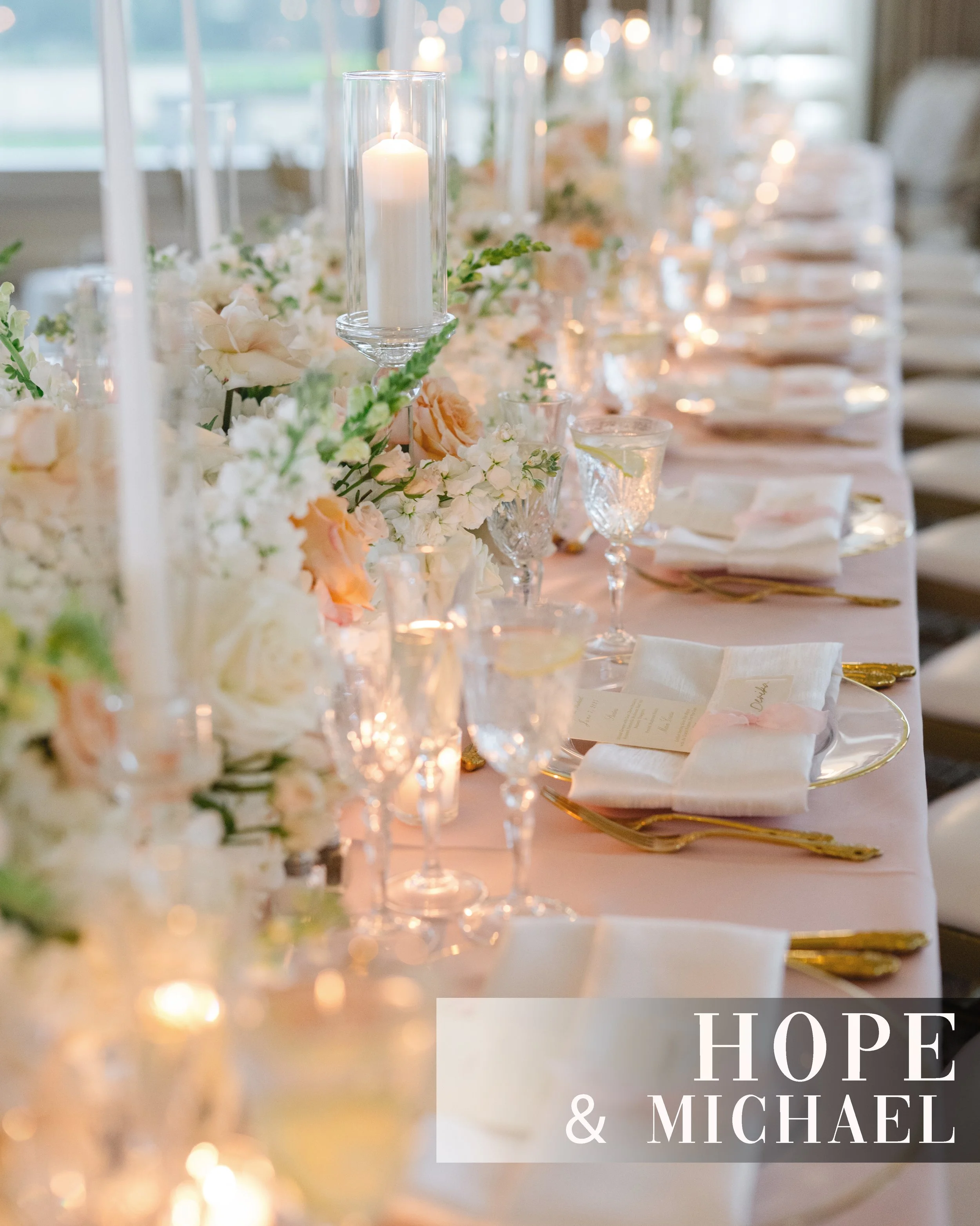 Hope and Michael’s wedding at Oheka Castle 
