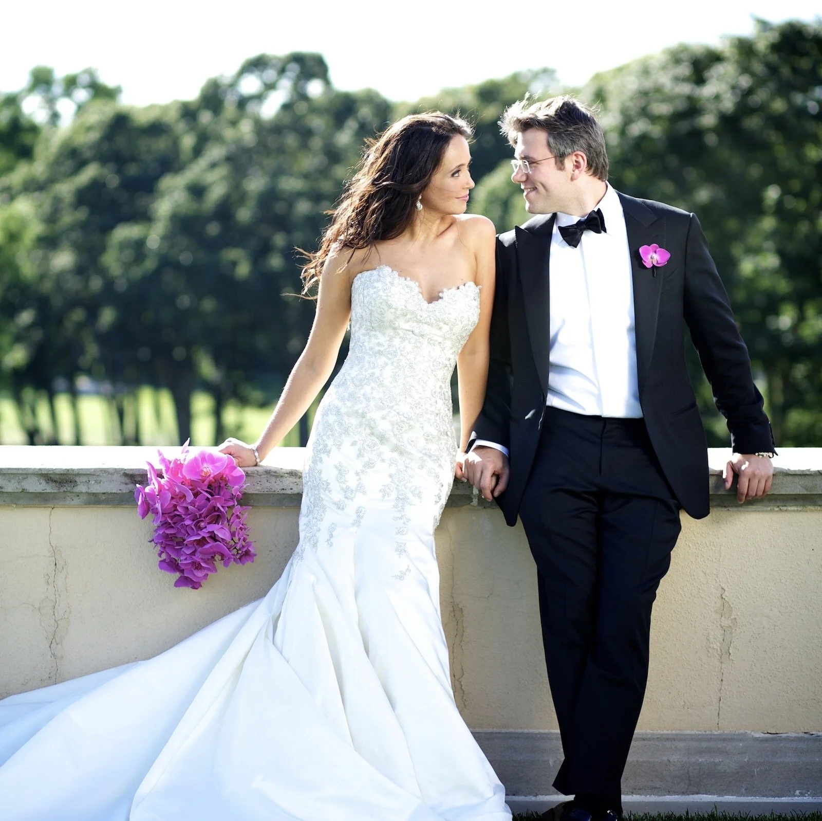 Bride and Groom Portrait, Oheka Castle