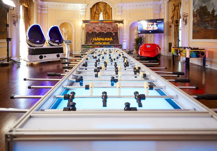 Game room at Oheka Castle