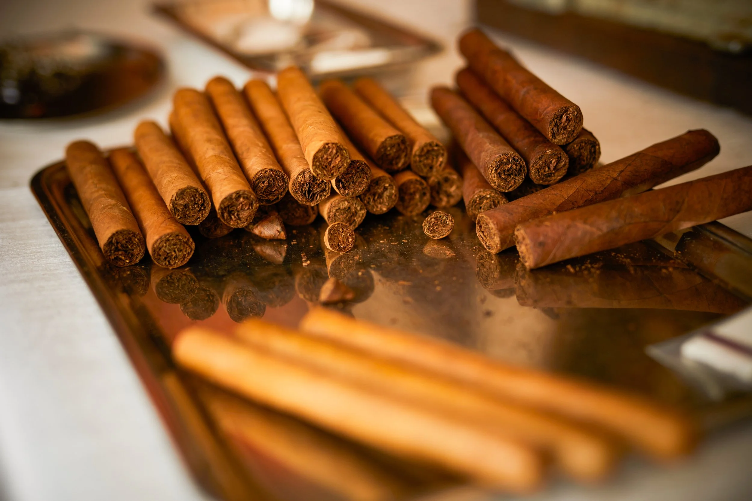 Hand rolled cigars