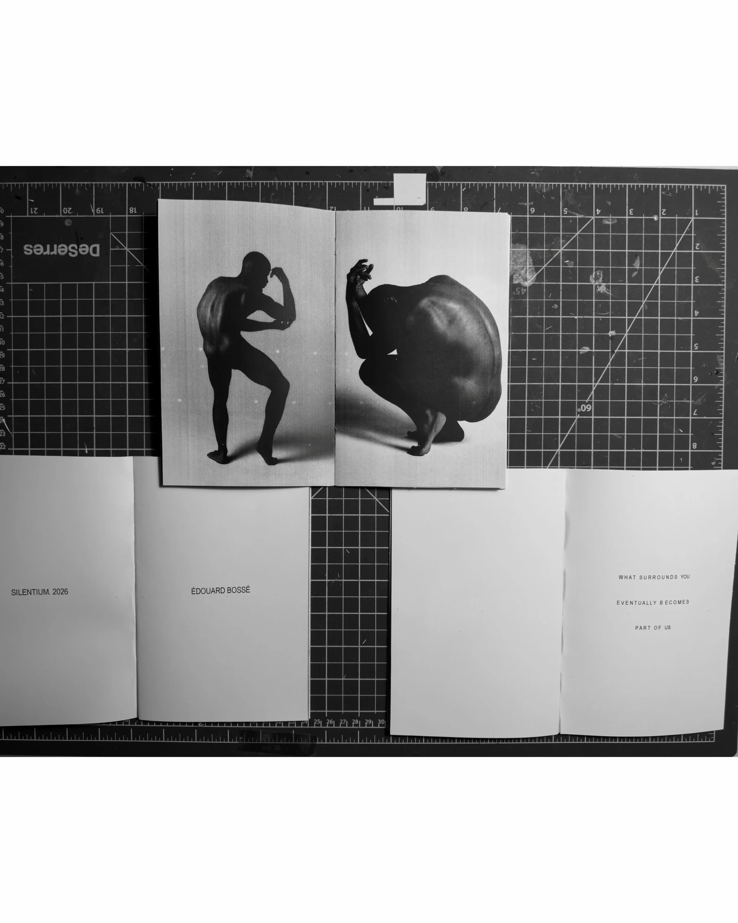 SILENTIUM, 2026.
Handmade zine 

WHAT SURROUNDS YOU EVENTUALLY BECOMES PART OF US