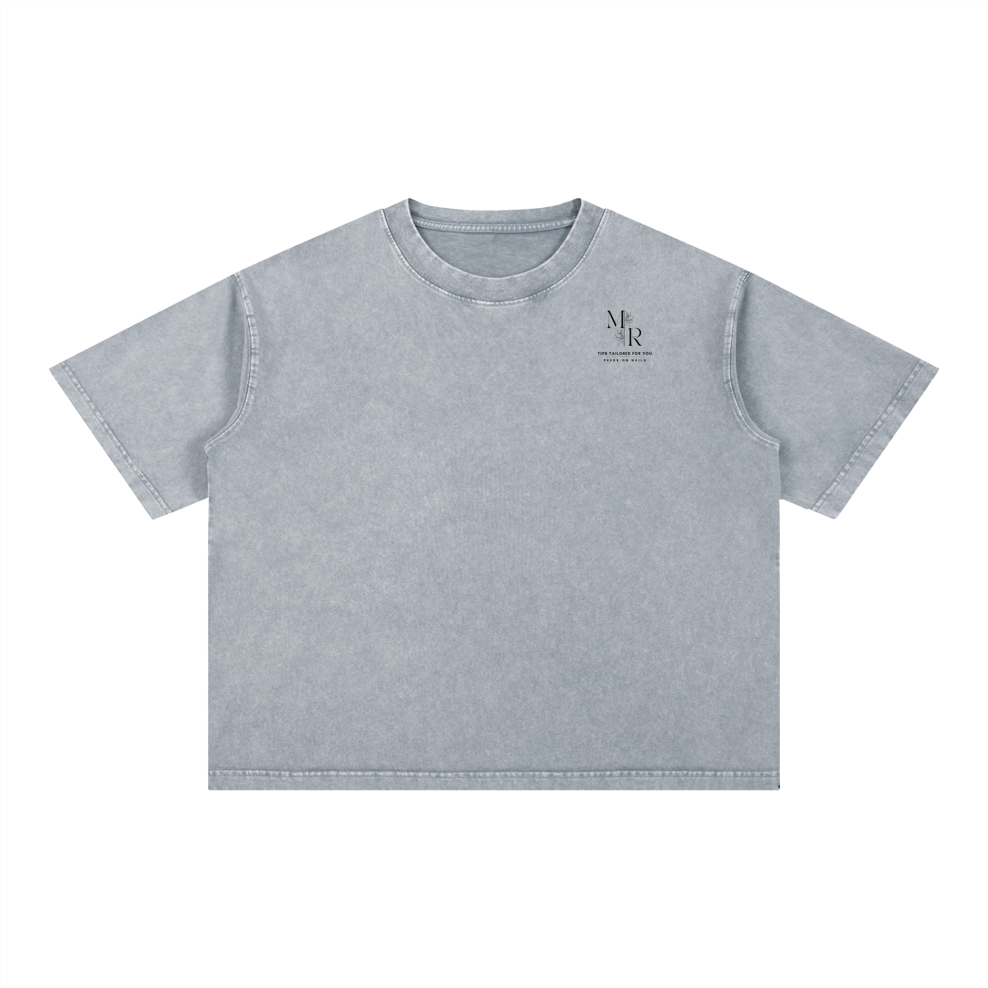 Mineral Wash Boxy Cotton T-Shirt