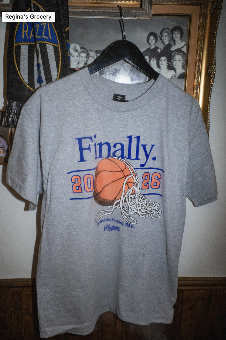 FINALLY - KNICKS 2026 T-SHIRT