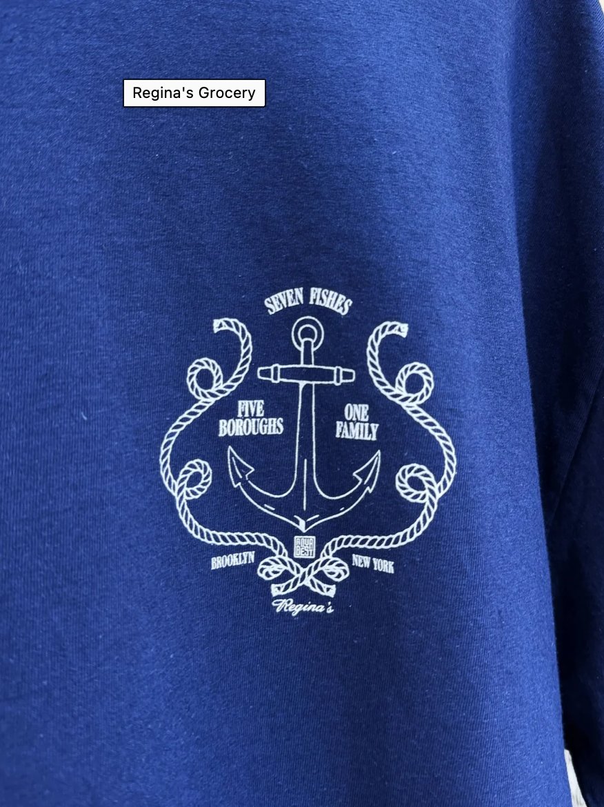 REGINA’S GROCERY X AQUA BEST FEAST OF THE SEVEN FISHES TEE