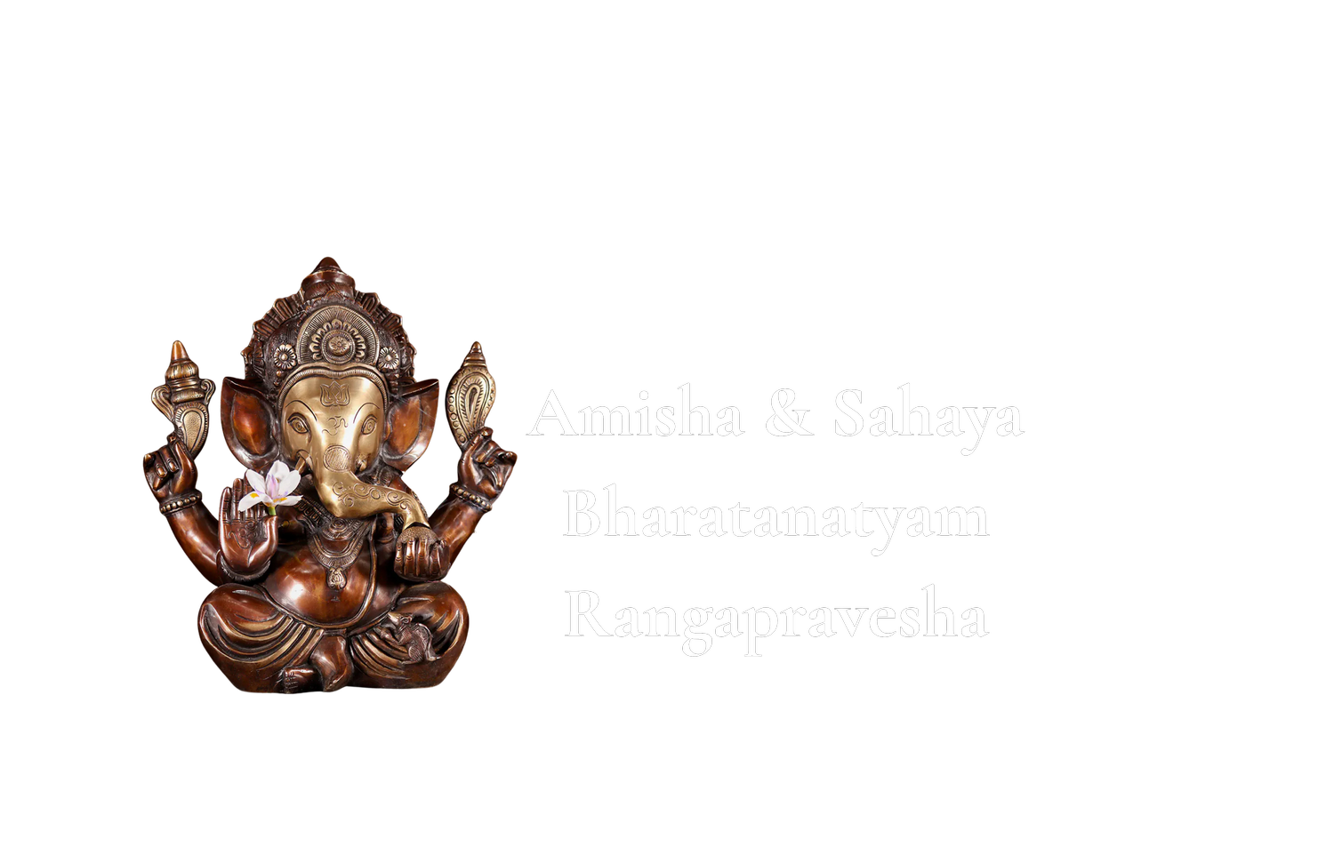 Bharatanatyam Rangapravesha 