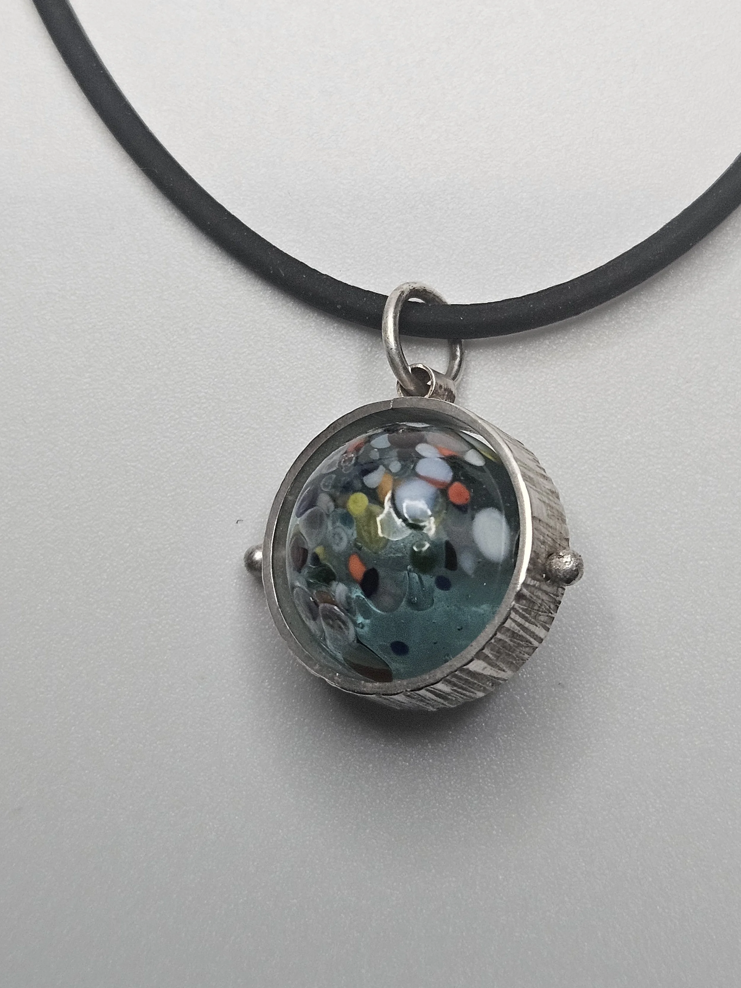 Round Handblown Glass Bead Bauble