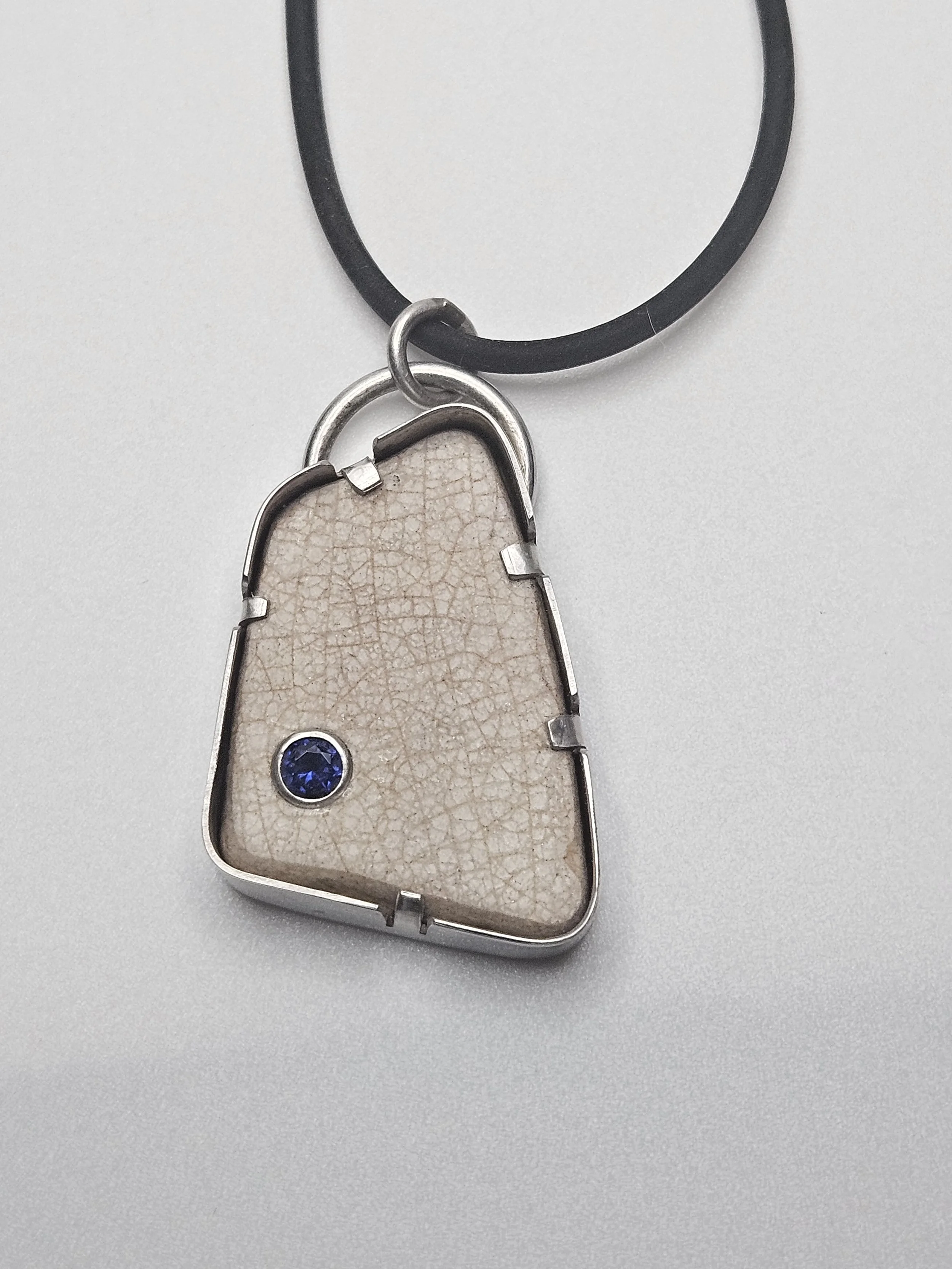 Pottery Shard with Sparkle