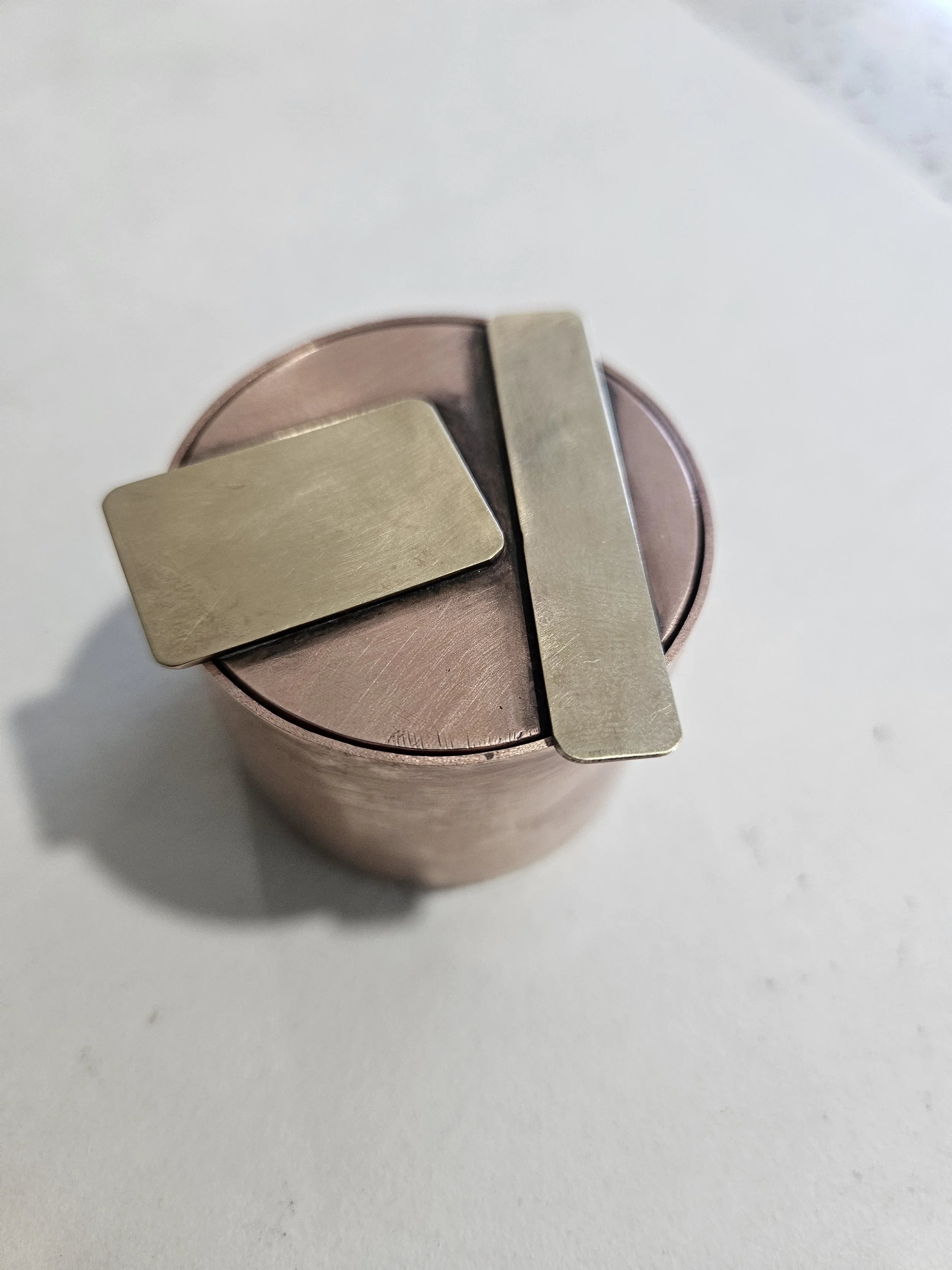 Copper & Brass Container