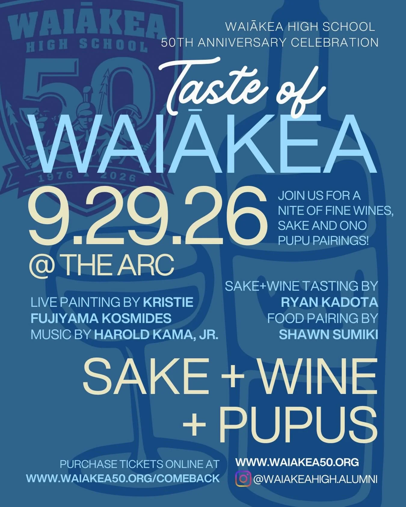 Join us for an exceptional night of wine + sake tasting by Hilo&rsquo;s own Ryan Kadota of @kadotaliquor. Chef Shawn Sumiki, the head of @hawaiiccculinary, has come up with a complementary menu of exquisite pupu pairings! And world-renowned contempor