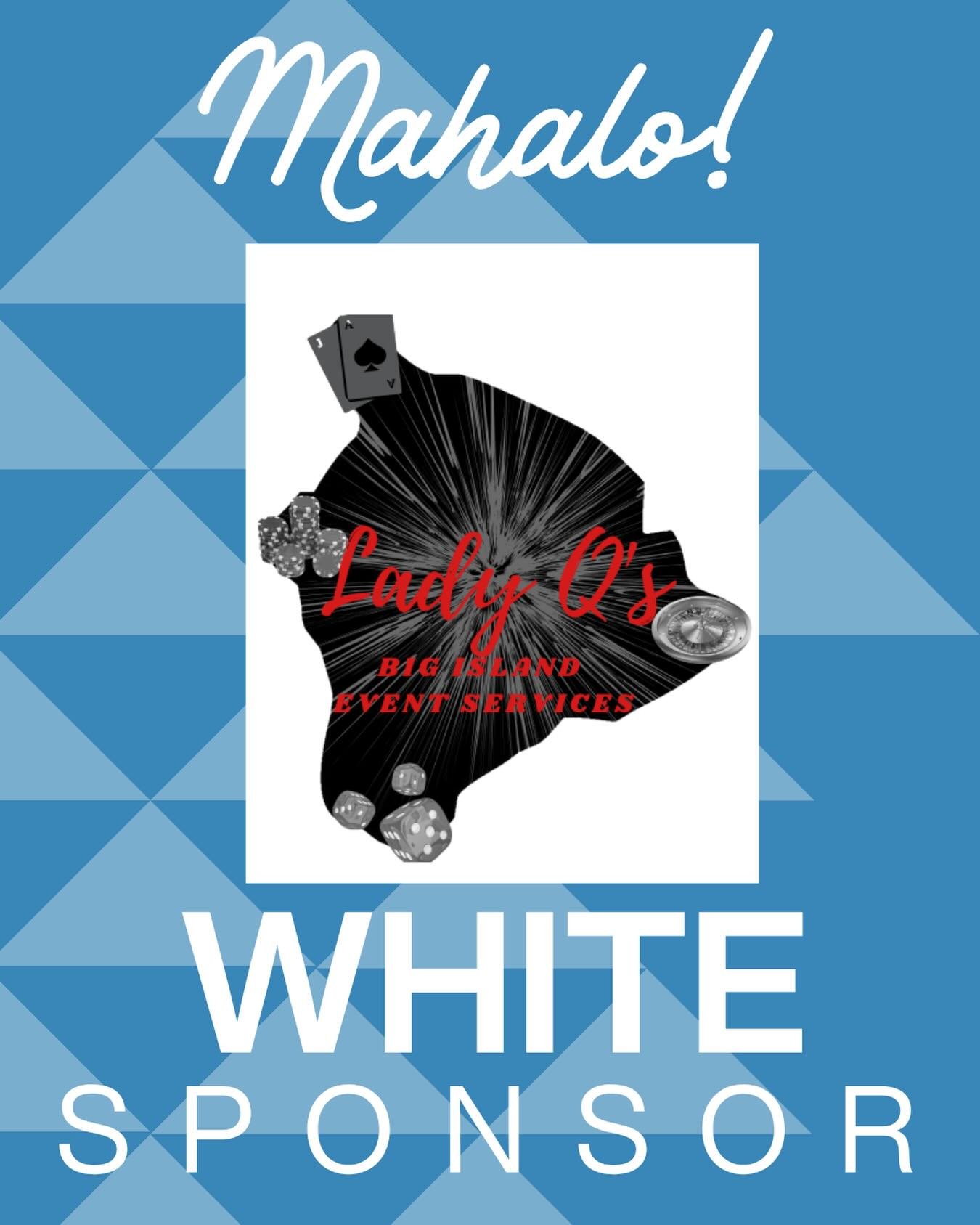 MAHALO to @lady_qs_event_services for being a WHITE SPONSOR of the Waiākea High School 50th Anniversary celebration!💙🤍

Your generous contribution will help us leave a legacy for the next generation of Warriors! We truly appreciate your support and