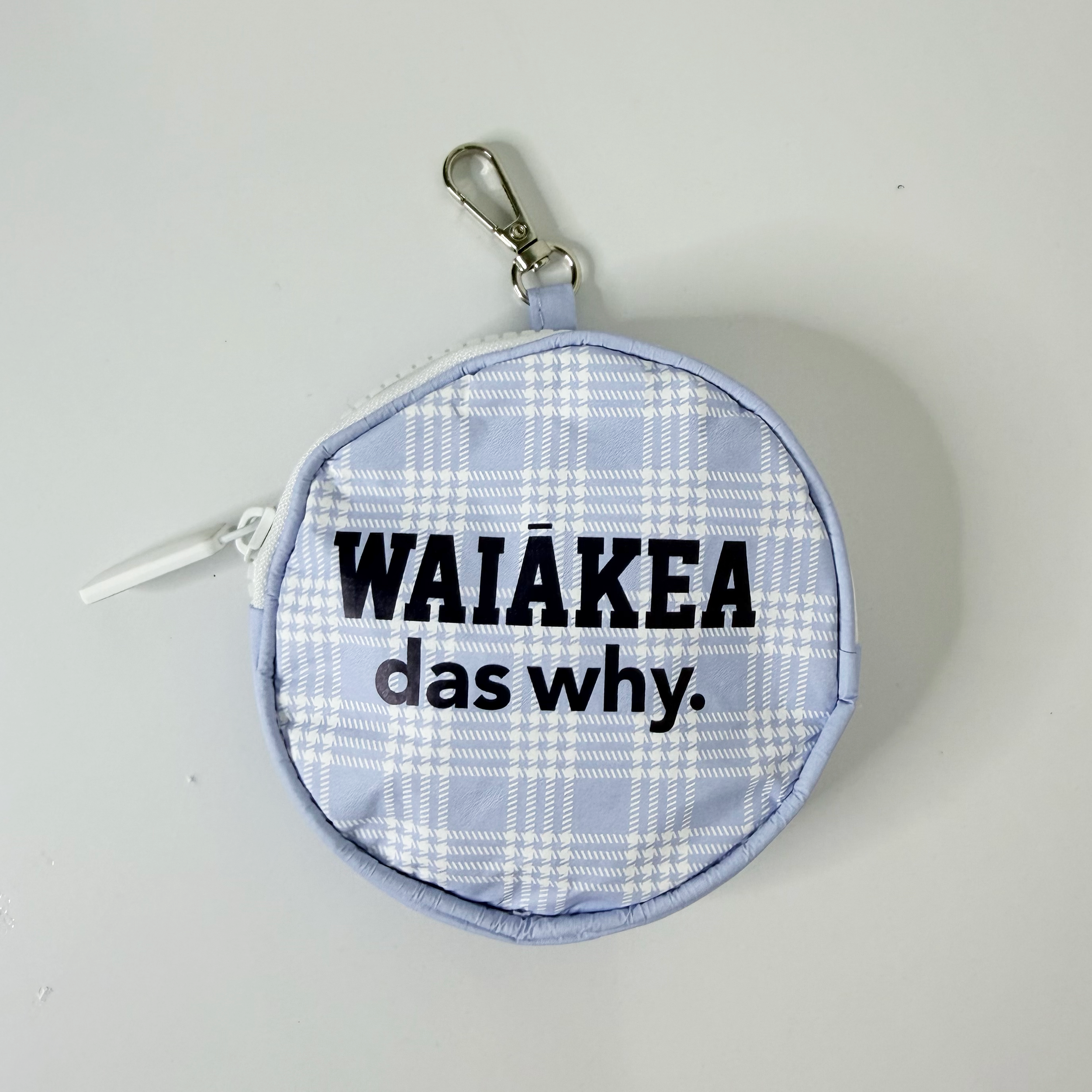 "Waiākea das why - Palaka Princess" Mini Coin Purse - MMH x WHS collab