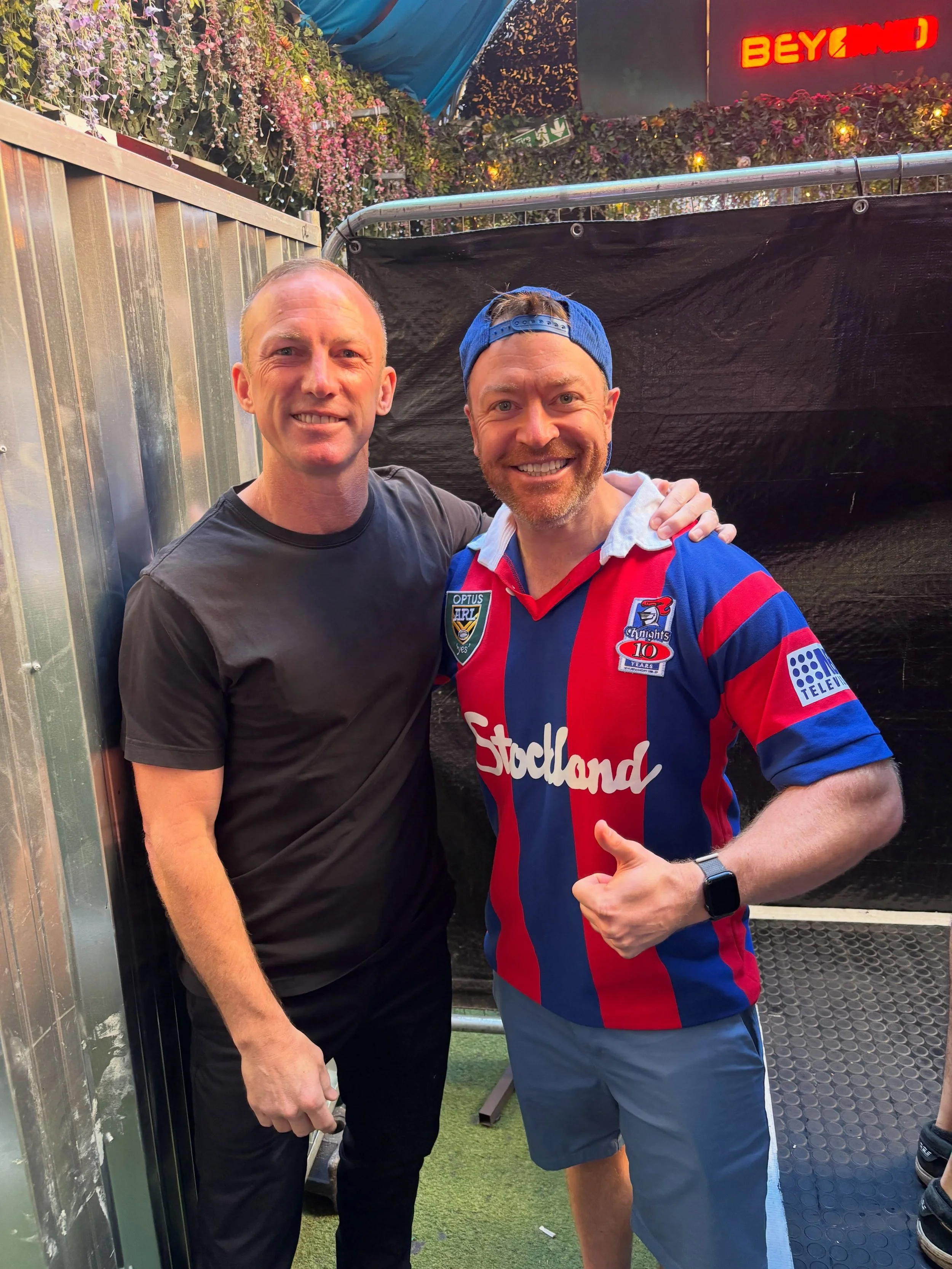 @darrenlockyer.official in the house!