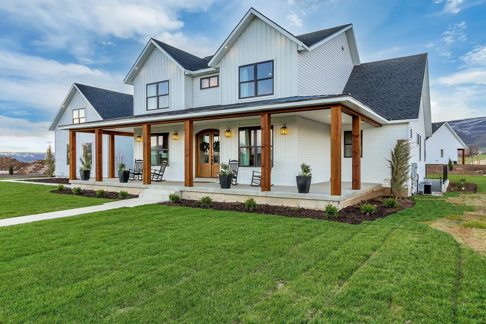 Outlook Builders custom home exterior