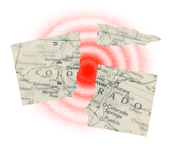 Colorado congressional district maps being torn apart, representing Amendment 86's mid-decade redistricting push