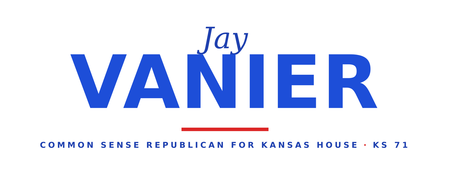 Jay Vanier for Kansas