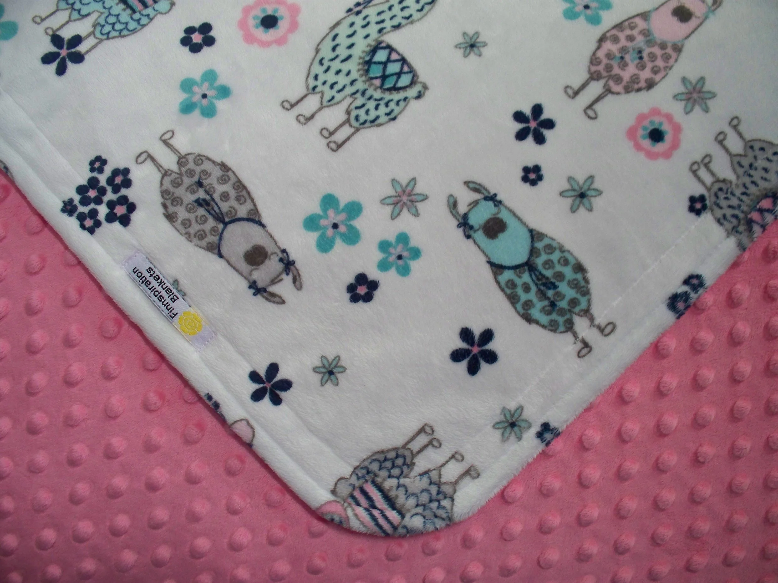 Llamas in Pink