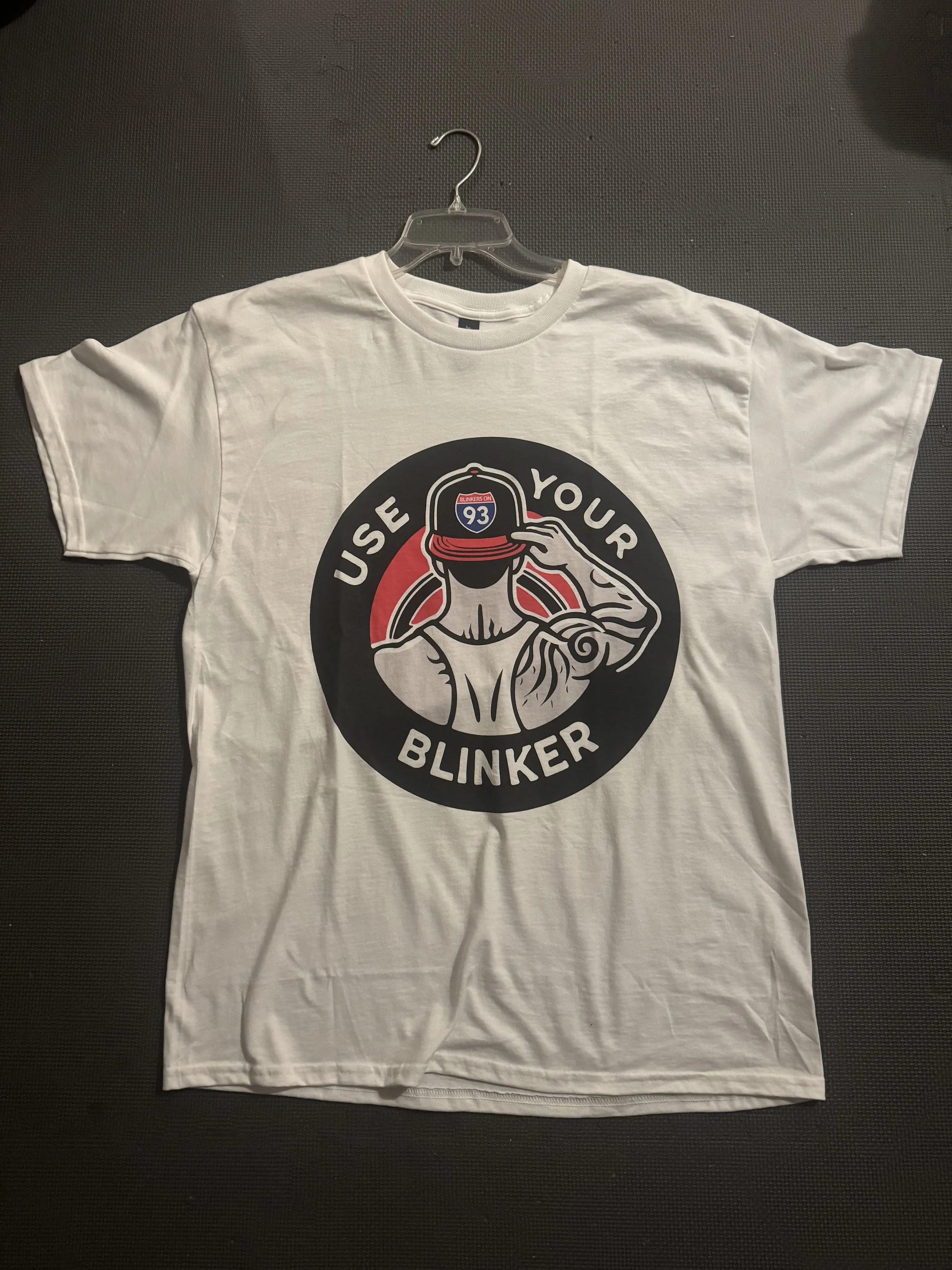 Use Your Blinker T-Shirt (White)