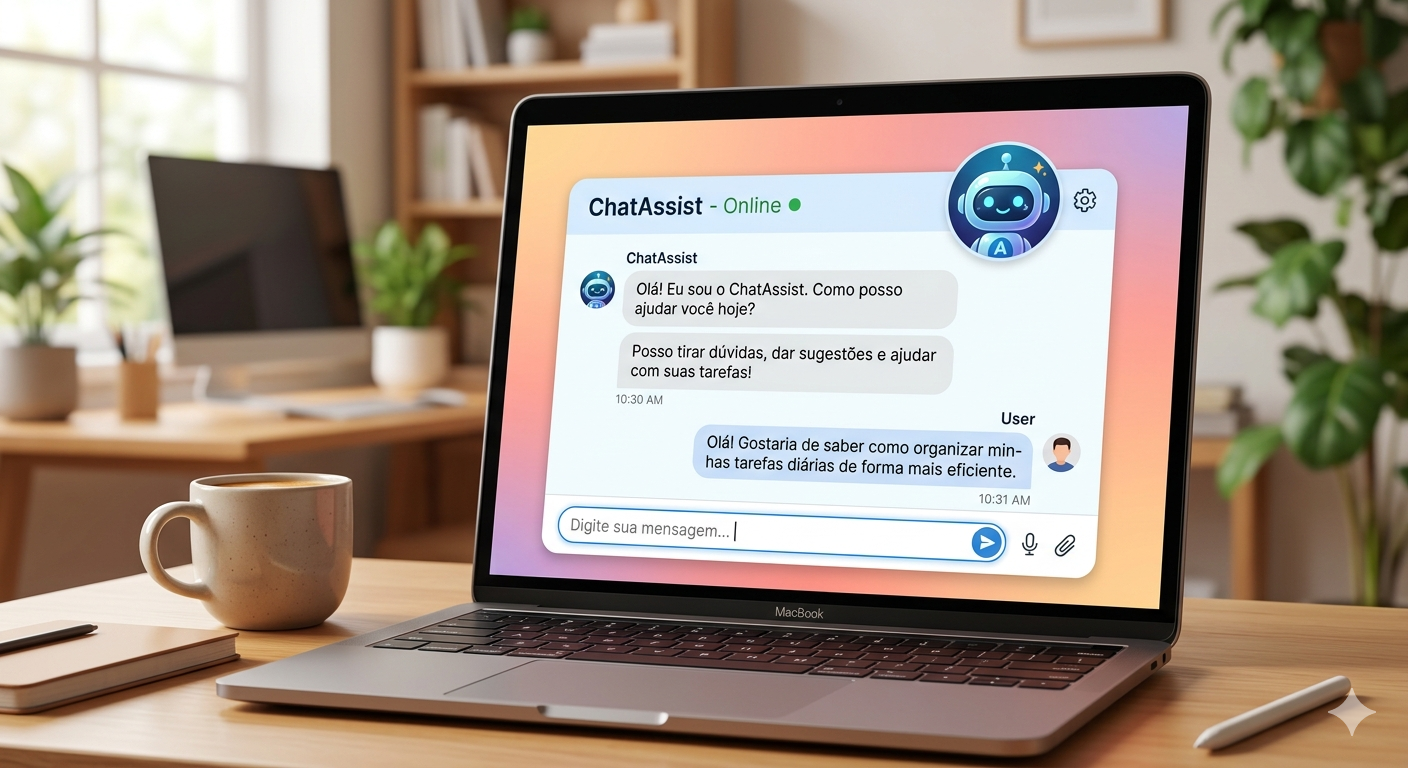 Um chatbot puxa saco