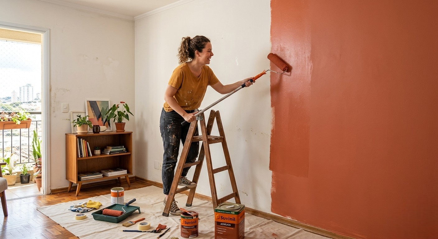 Uma nova camada de tinta