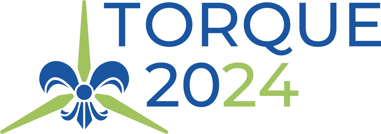 Logo met de tekst 'Torqu 2024' en een groene en blauwe fleurige symboliek.