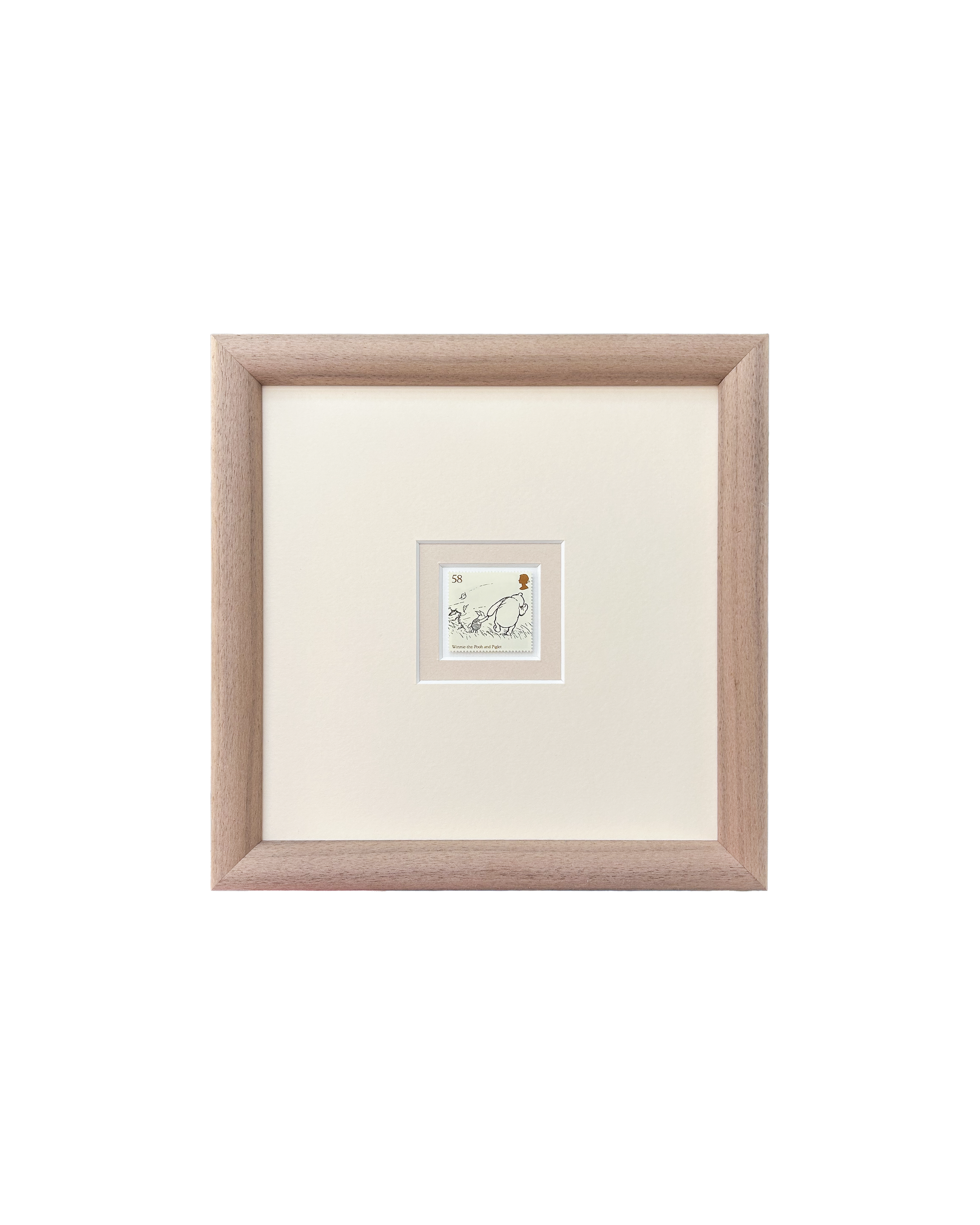 Winnie-the-Pooh and Piglet - Framed Stamp