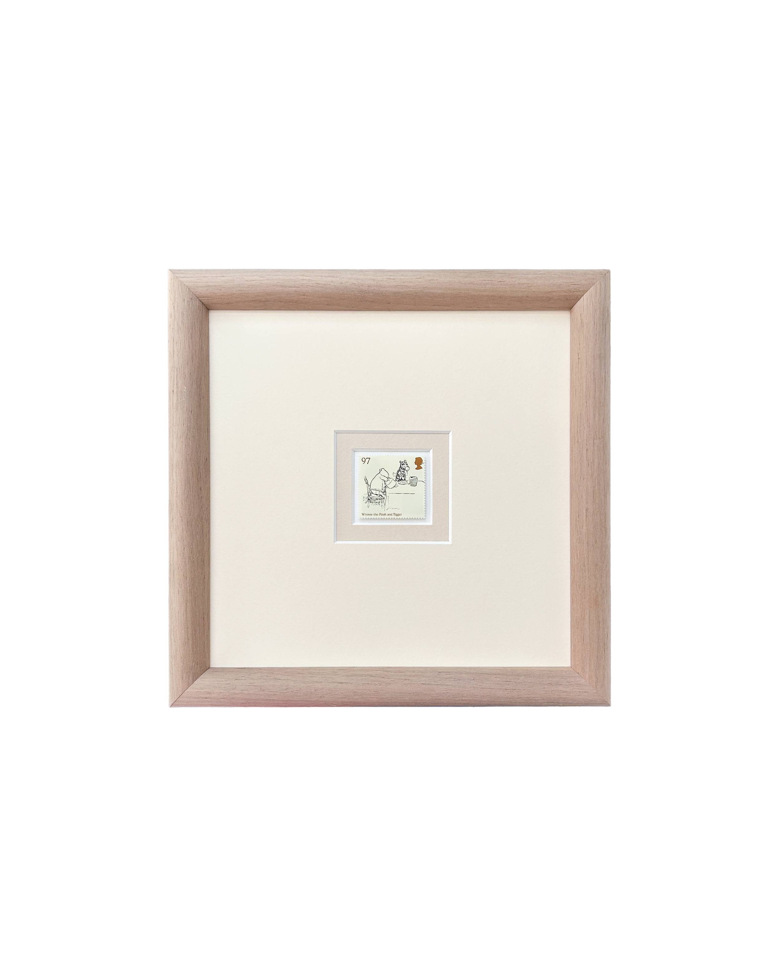 Winnie-the-Pooh and Tigger - Framed Stamp