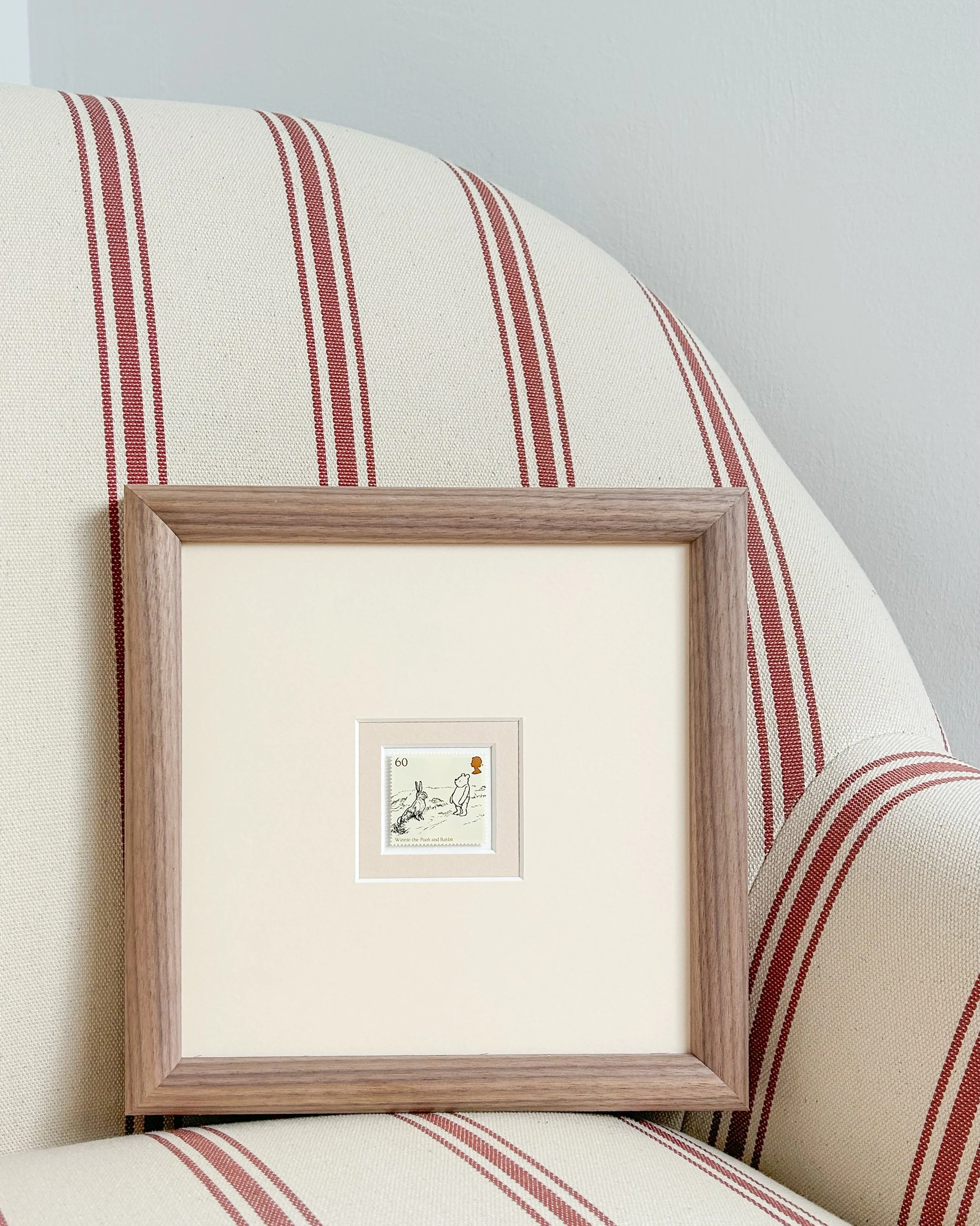 Winnie the Pooh and Rabbit, and Winnie the Pooh and Tigger are still here. Both framed from the 2010 Royal Mail stamps drawn by E.H. Shepard. Link in bio to shop.

#wallart #homedecor #characterproperty #winniethepooh #nurserydecor