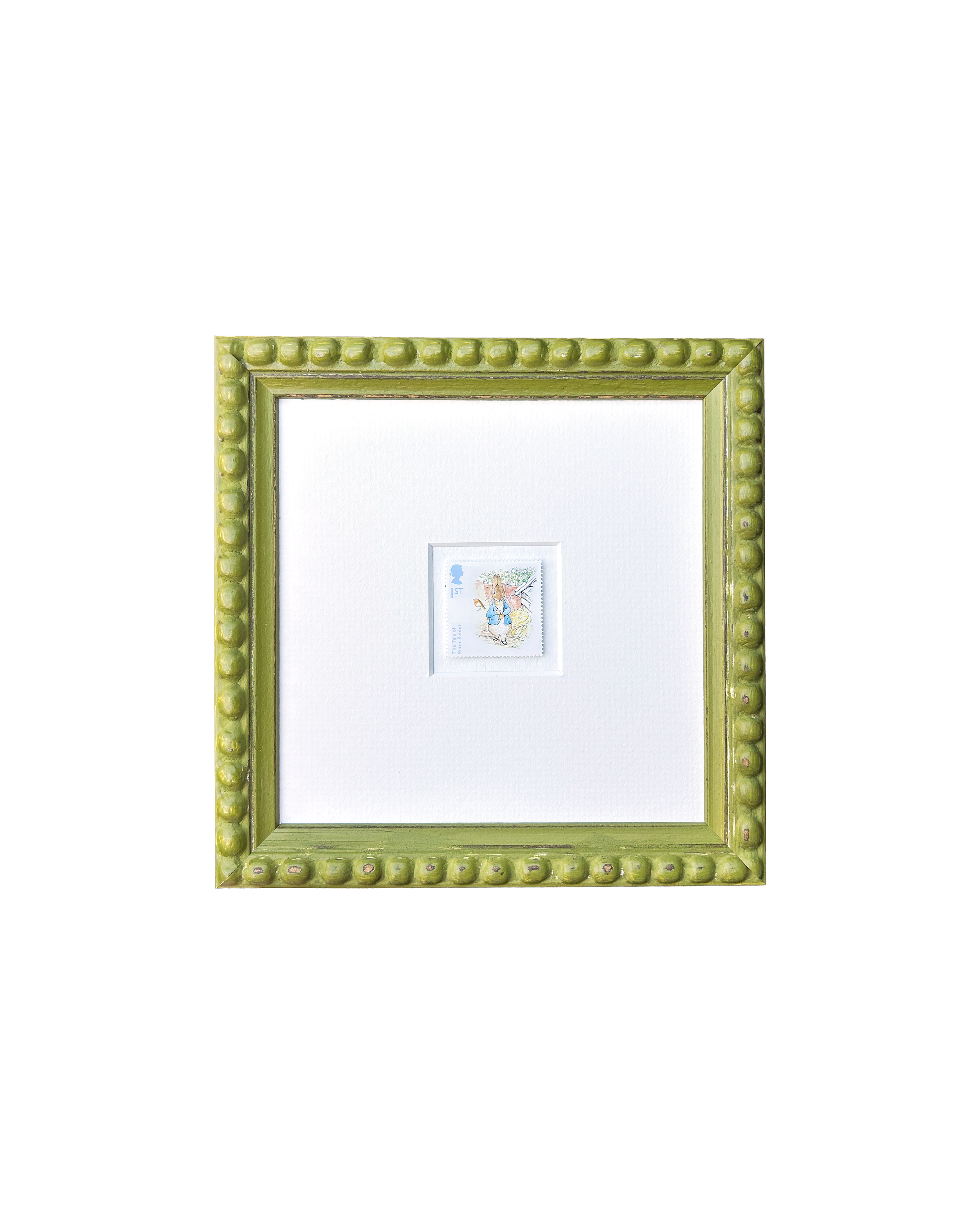 Peter in the Garden - Framed Beatrix Potter Stamp
