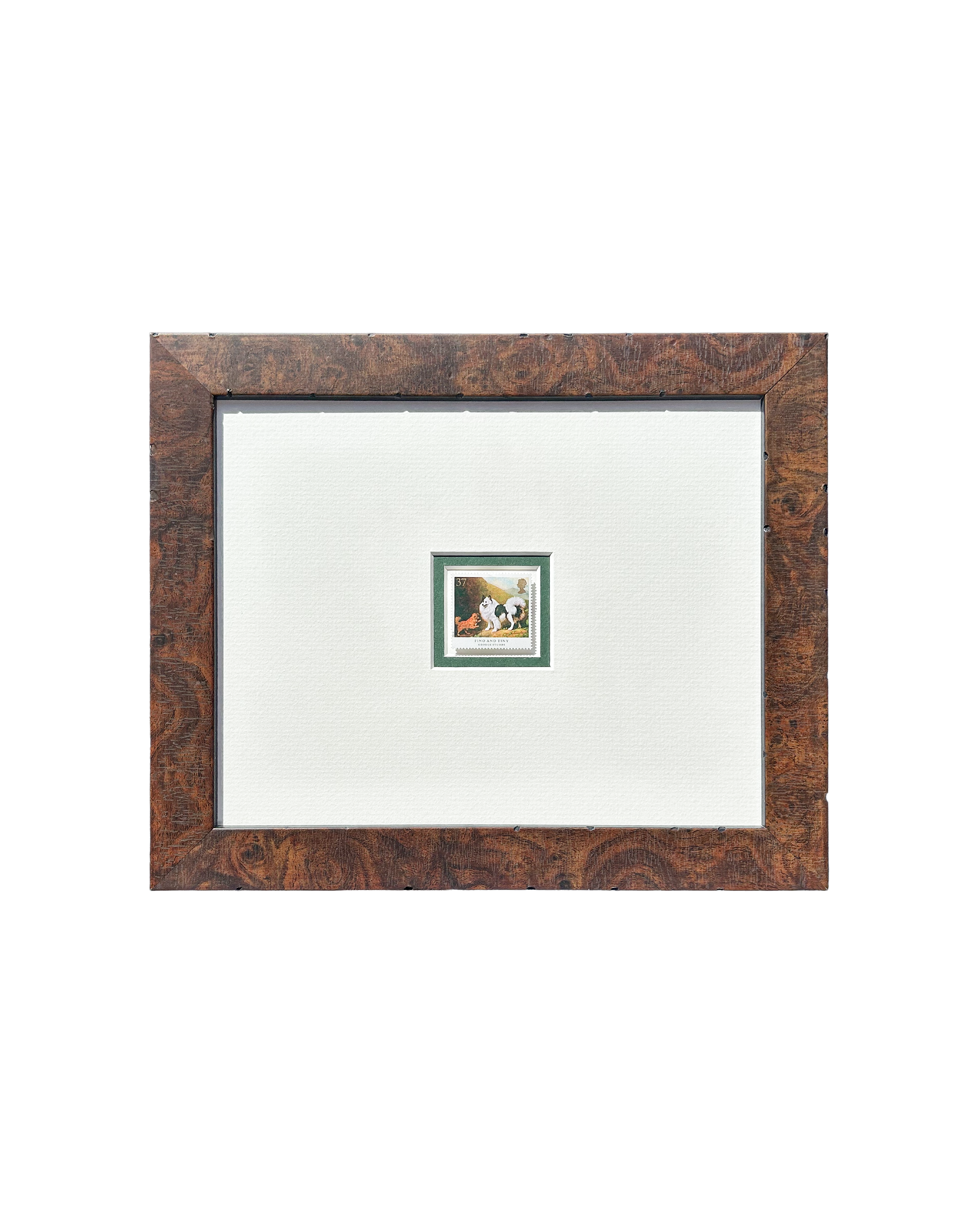 Fino and Tiny - Framed Stamp