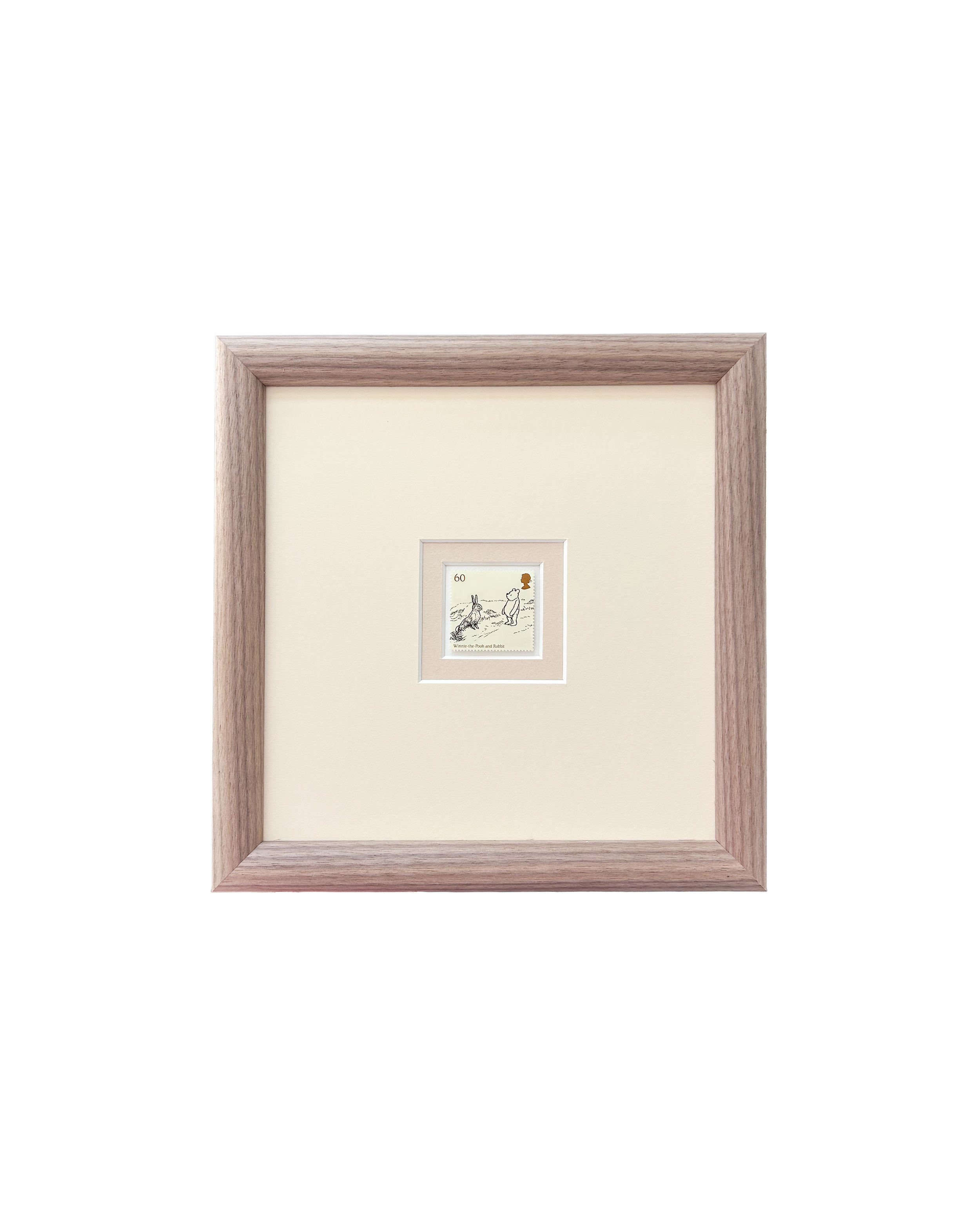 Winnie-the-Pooh and Rabbit - Framed Stamp