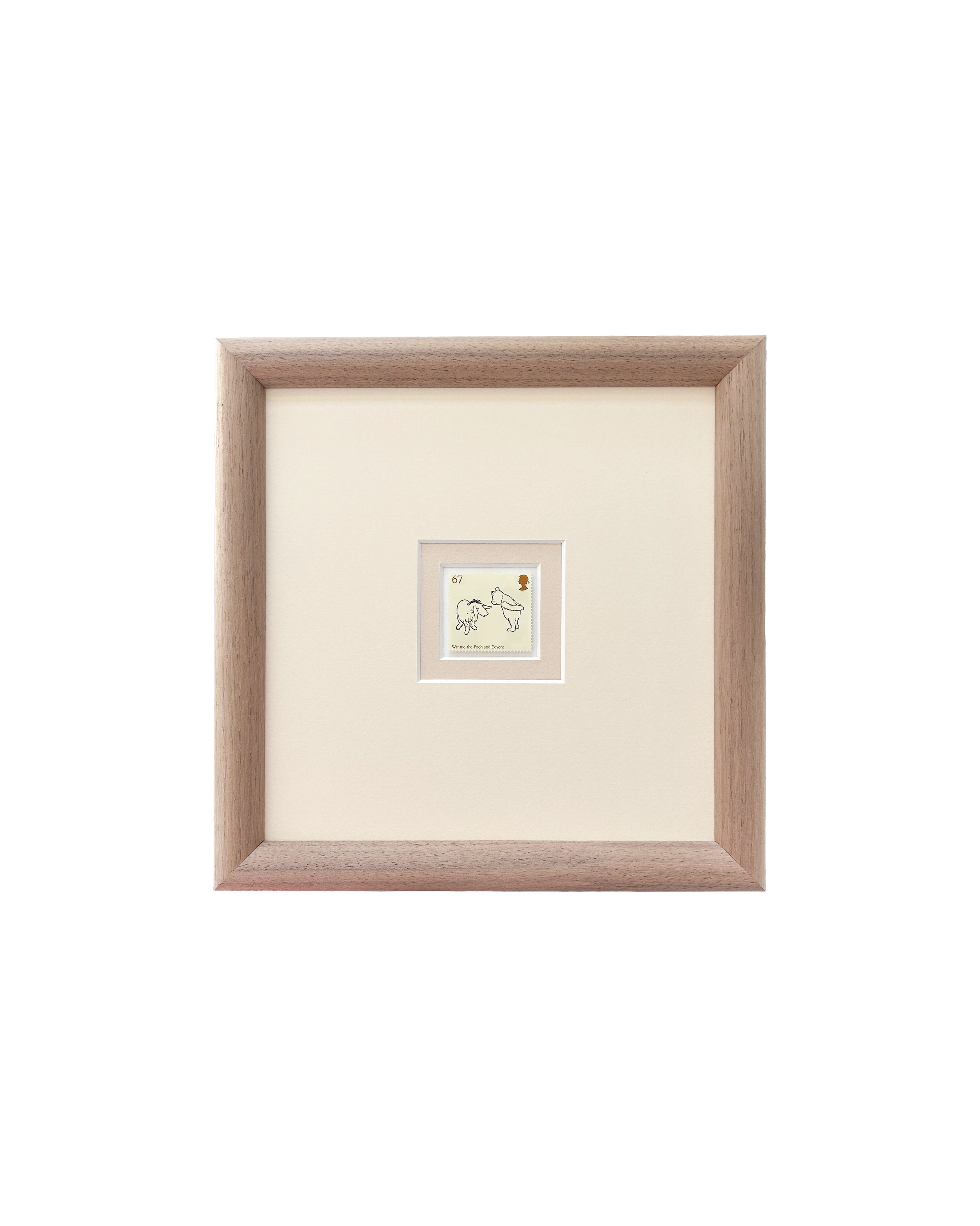 Winnie-the-Pooh and Eeyore - Framed Stamp