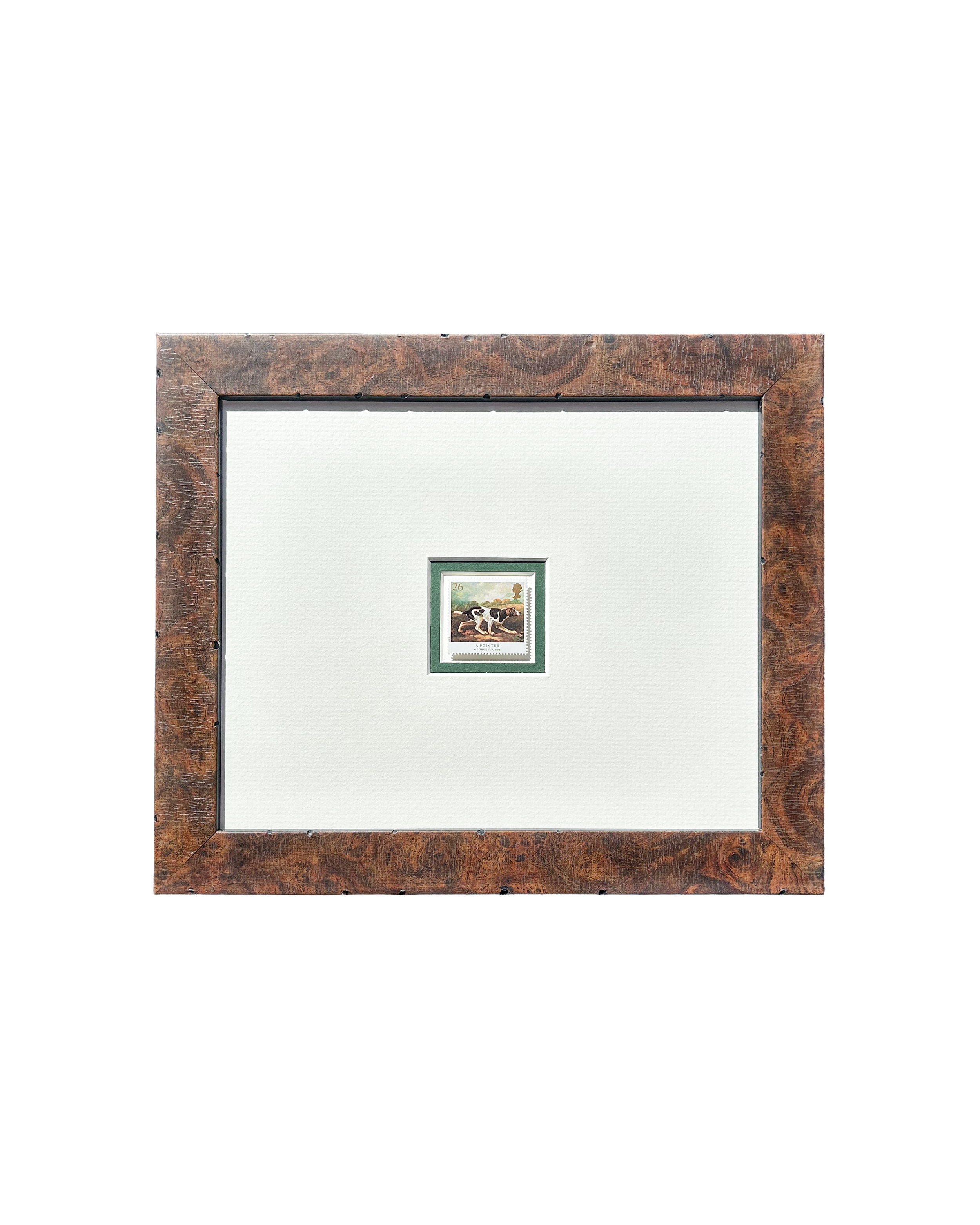 A Pointer - Framed Stamp
