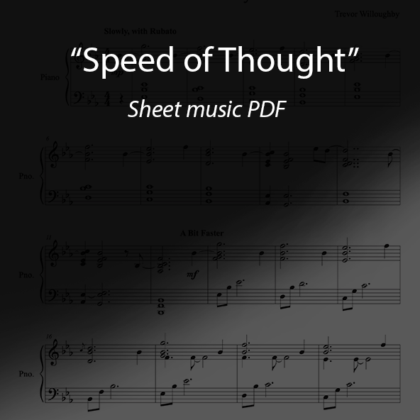 Speed of Thought (Prologue) Digital Sheet Music
