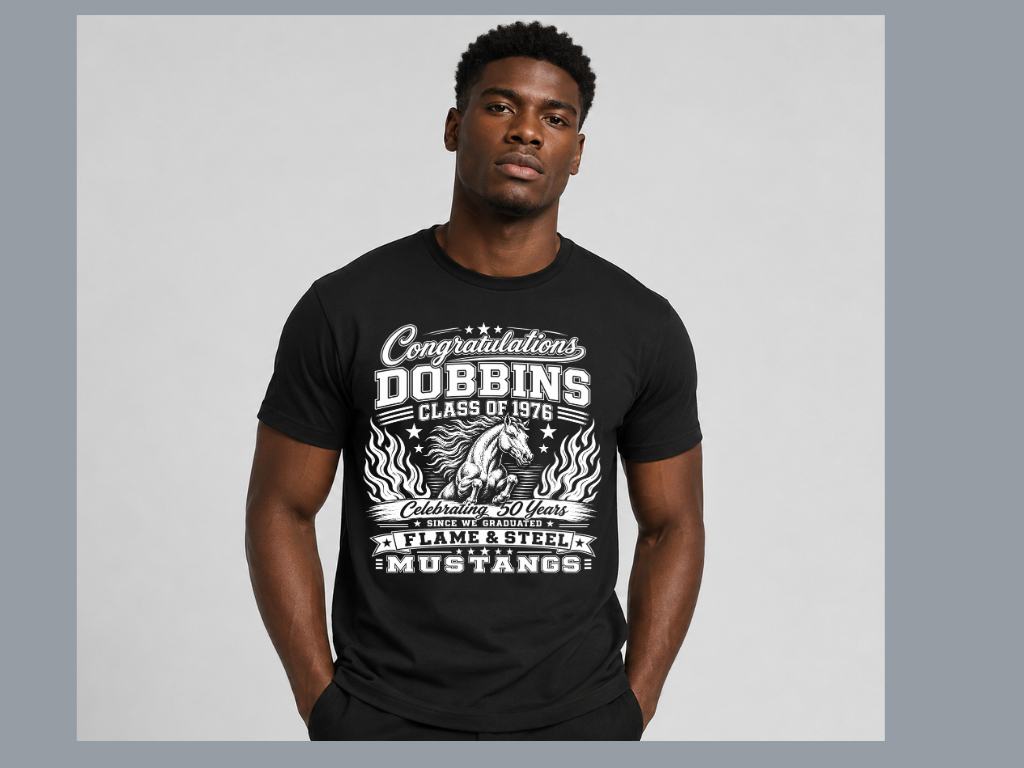 🖤🤍 Mustang Legacy Black Keepsake Tee