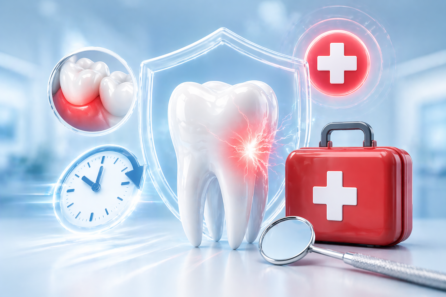 Emergency dentist same day dental care urgent tooth pain treatment in Fox Point Wisconsin near Shorewood Glendale Bayside