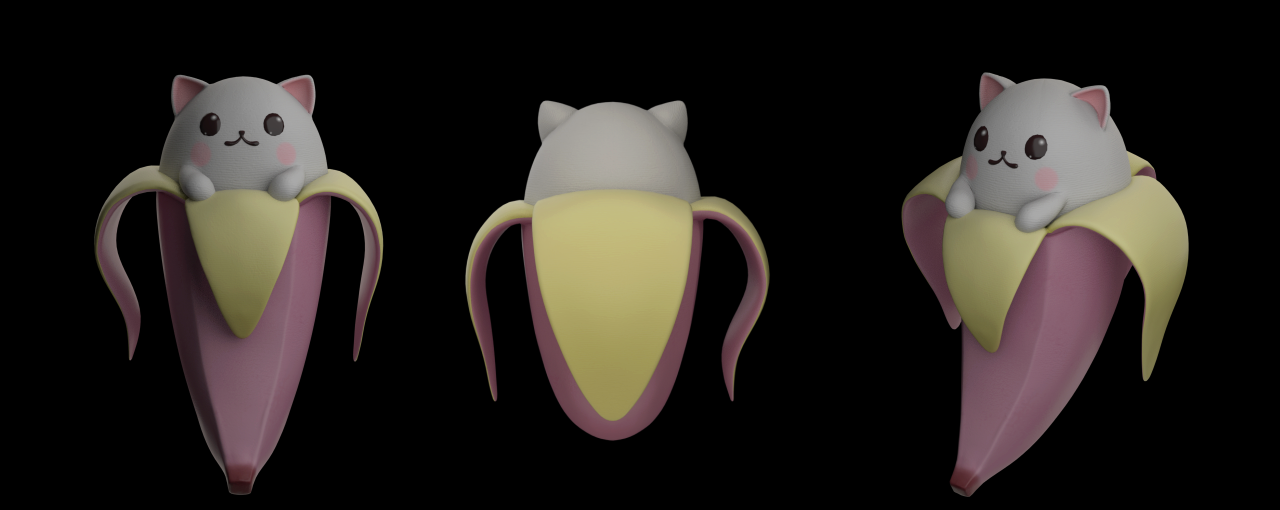 Bananya Cat Maya Render.png