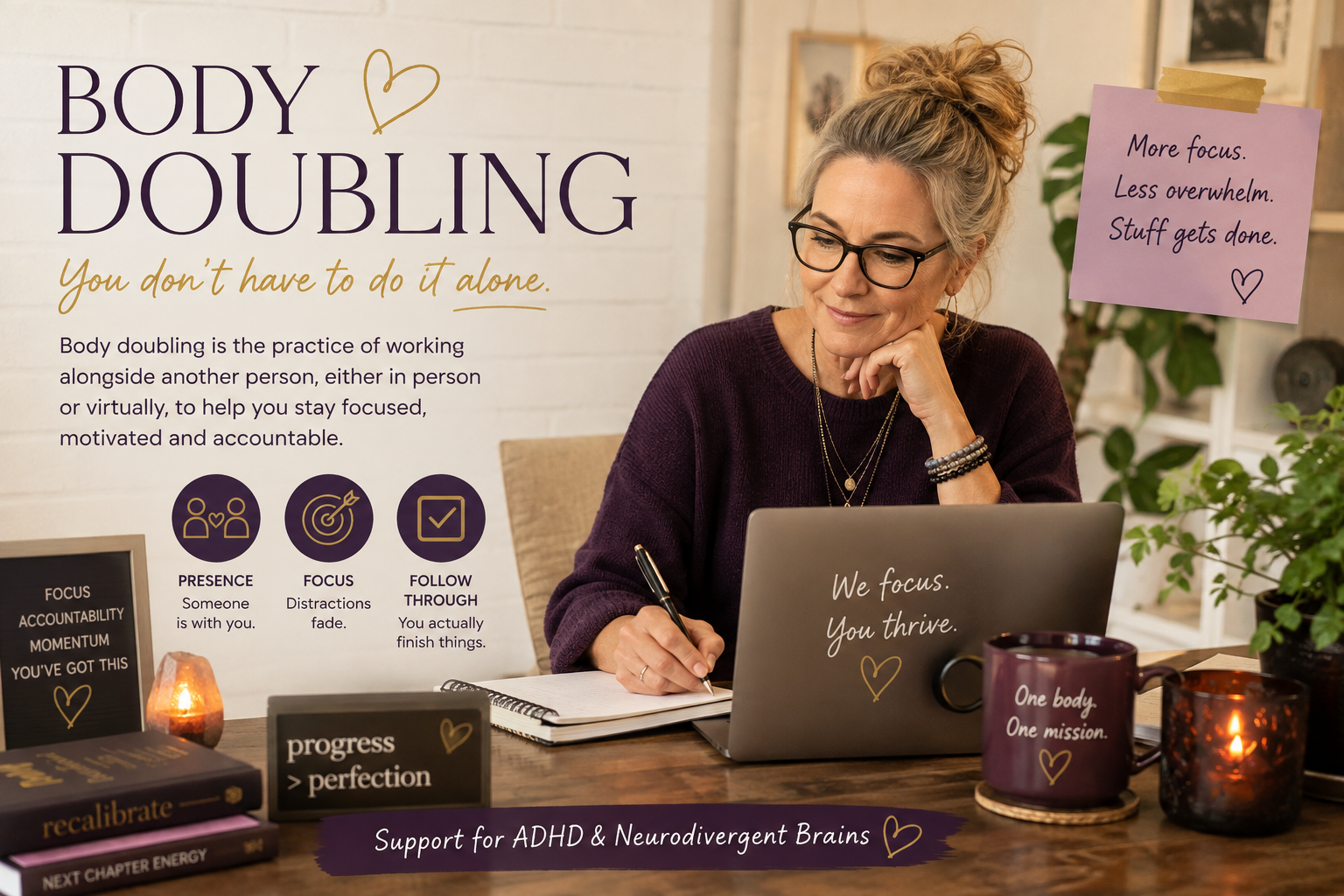 Body Doubling: The Support No One Told You That You Needed