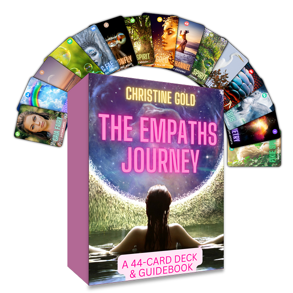 The Empath's Journey Full Bundle — Physical + Digital Oracle Deck | Christine J. Gold