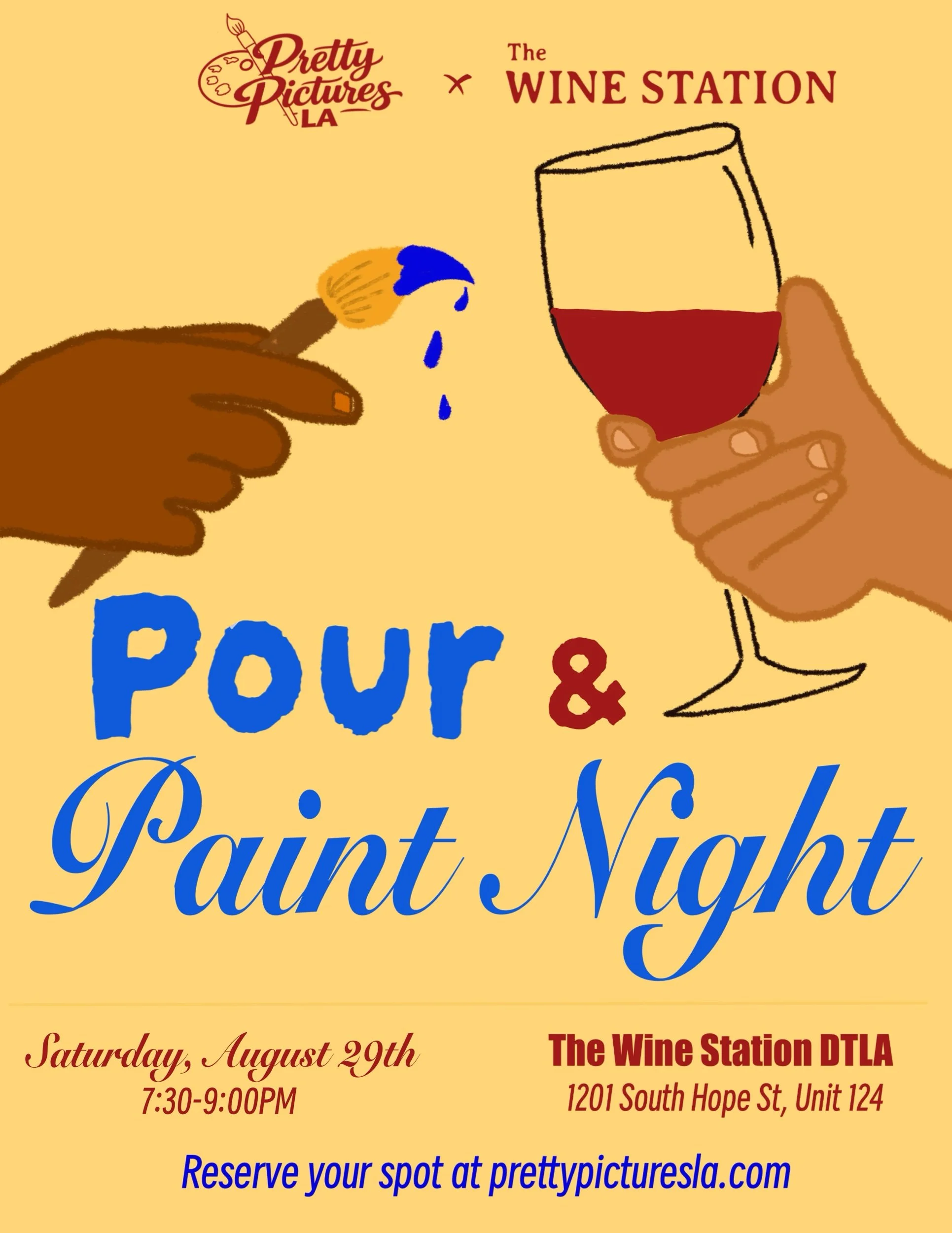 Pour & Paint- 8/29