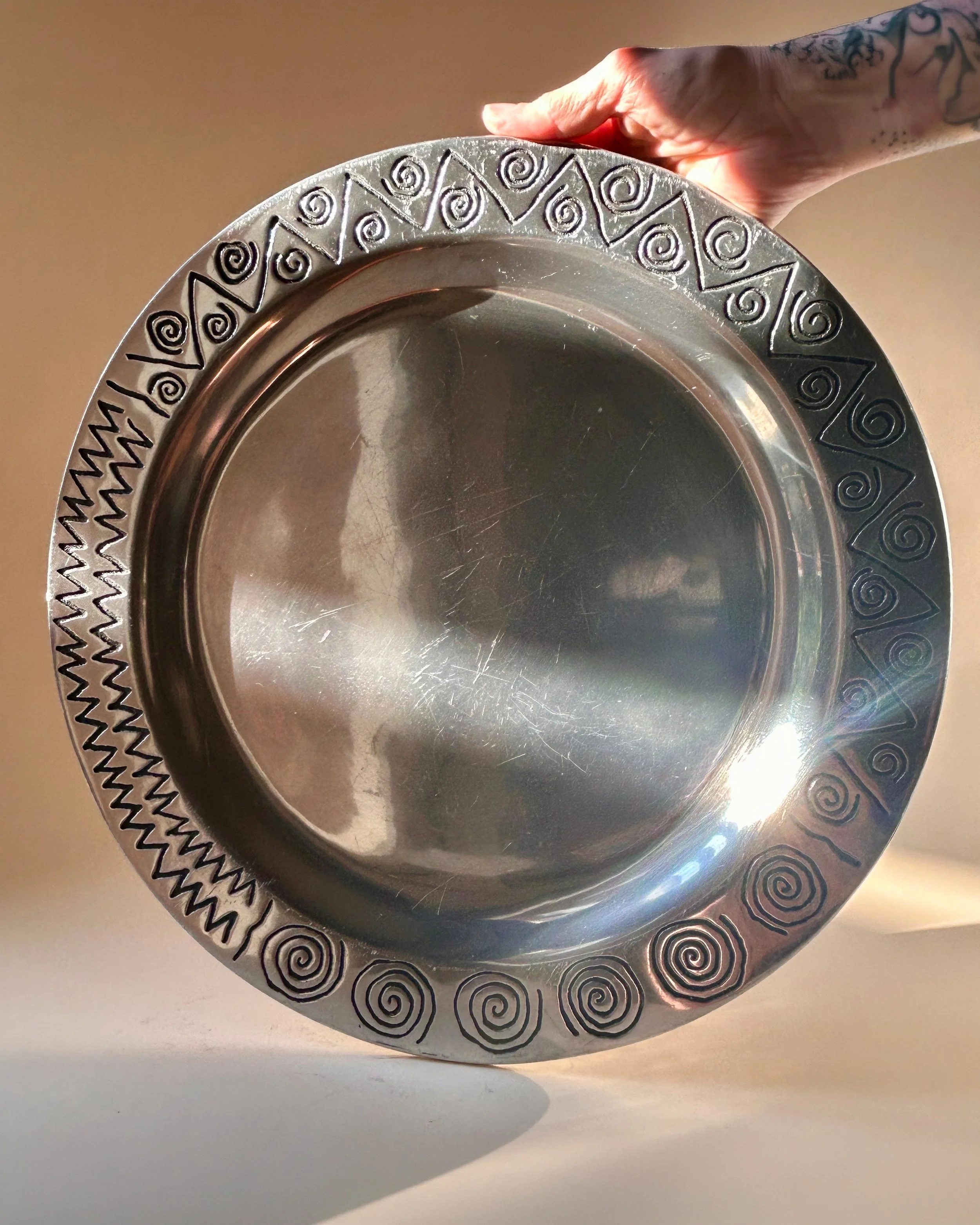 1996 Wilton Armetale Reggae Platter