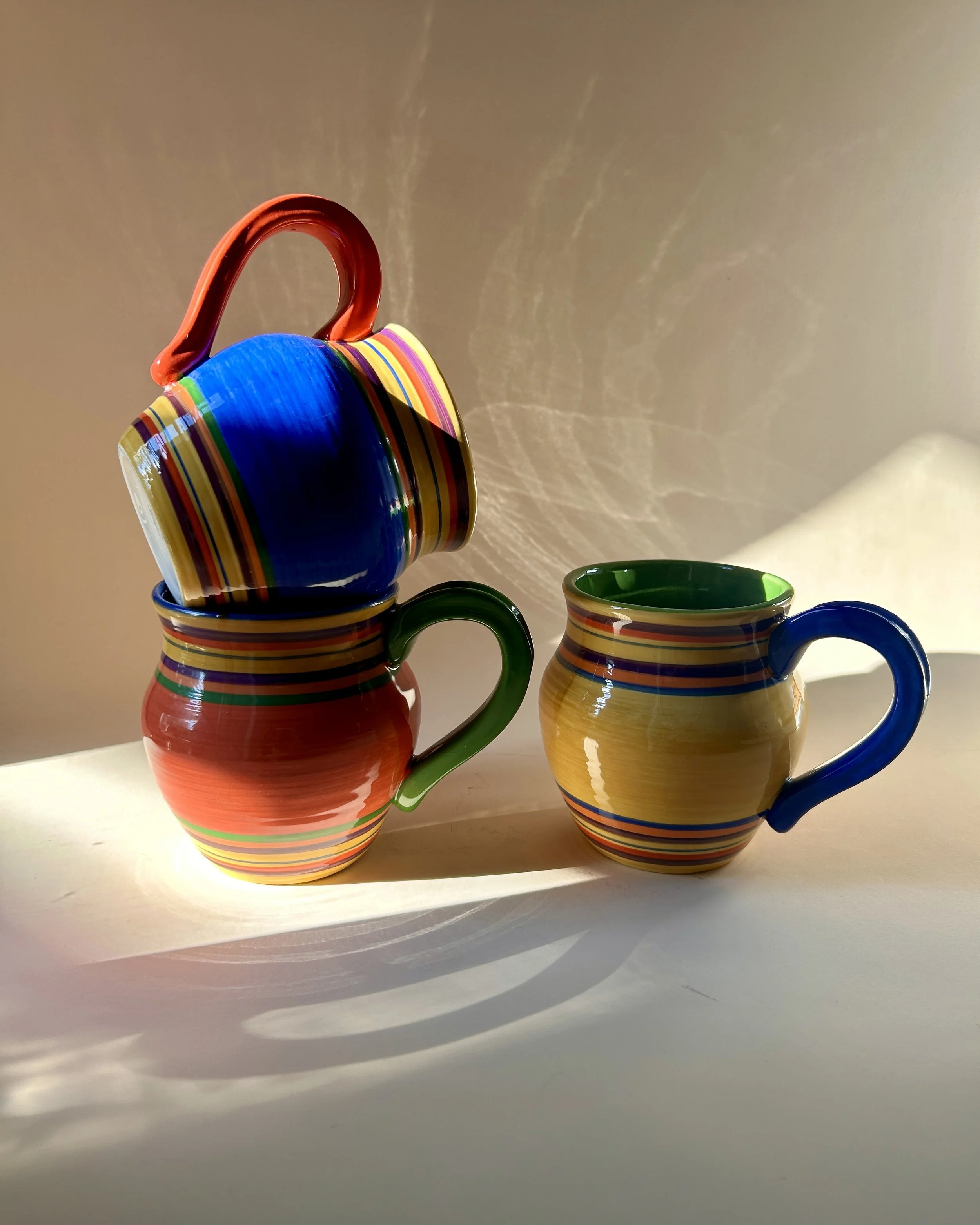 Pacific Rim Santa Fe Mugs- Set of Three