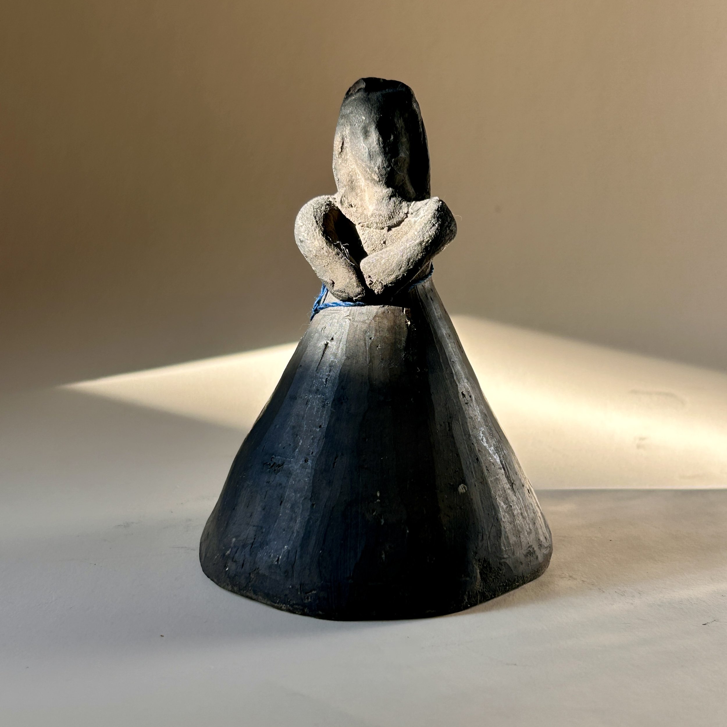 Vintage Oaxaca Barro Negro Angel Bell